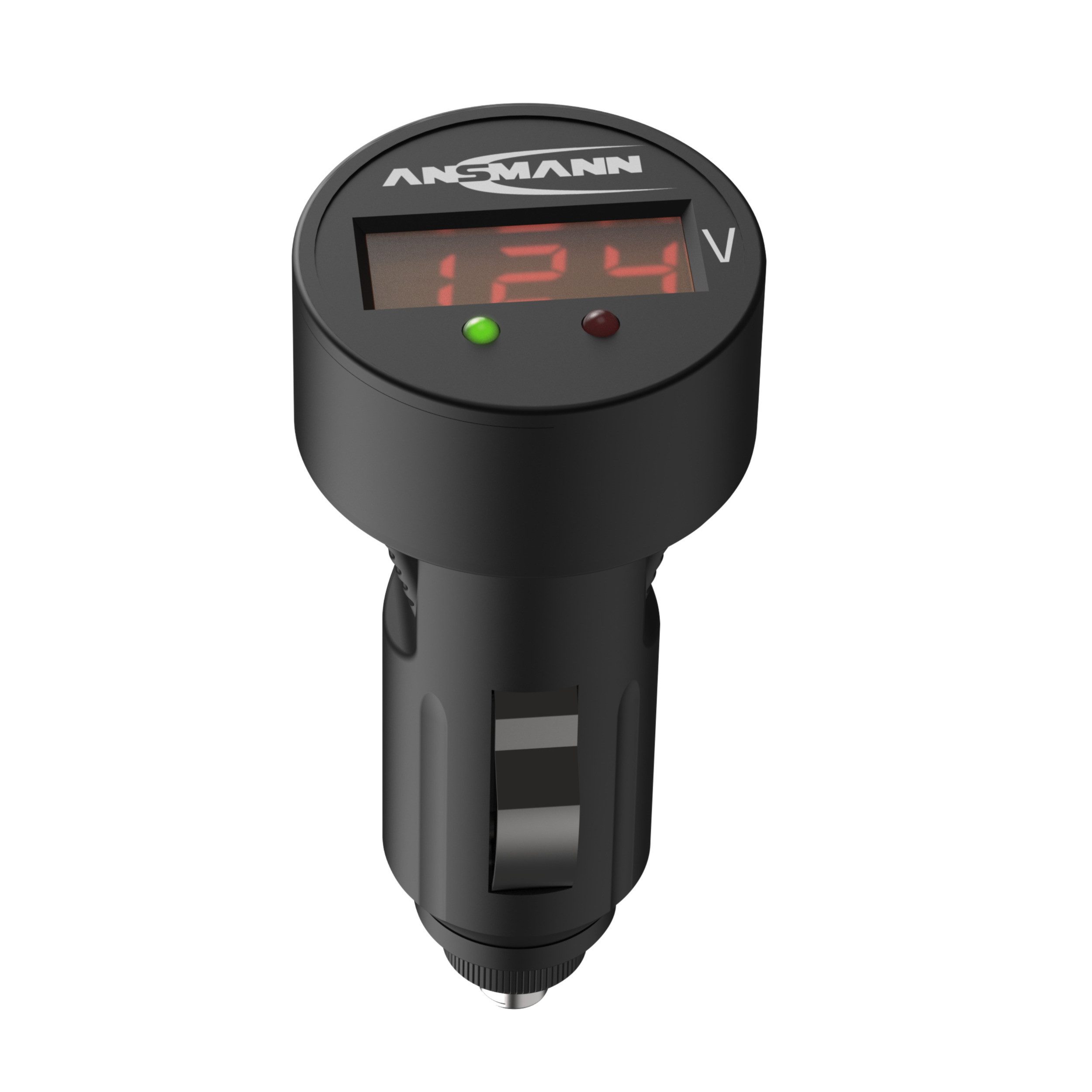 Power Check 12/24V Spannungsmesser,Prüfgerät für Zigarettenanzünder Akku