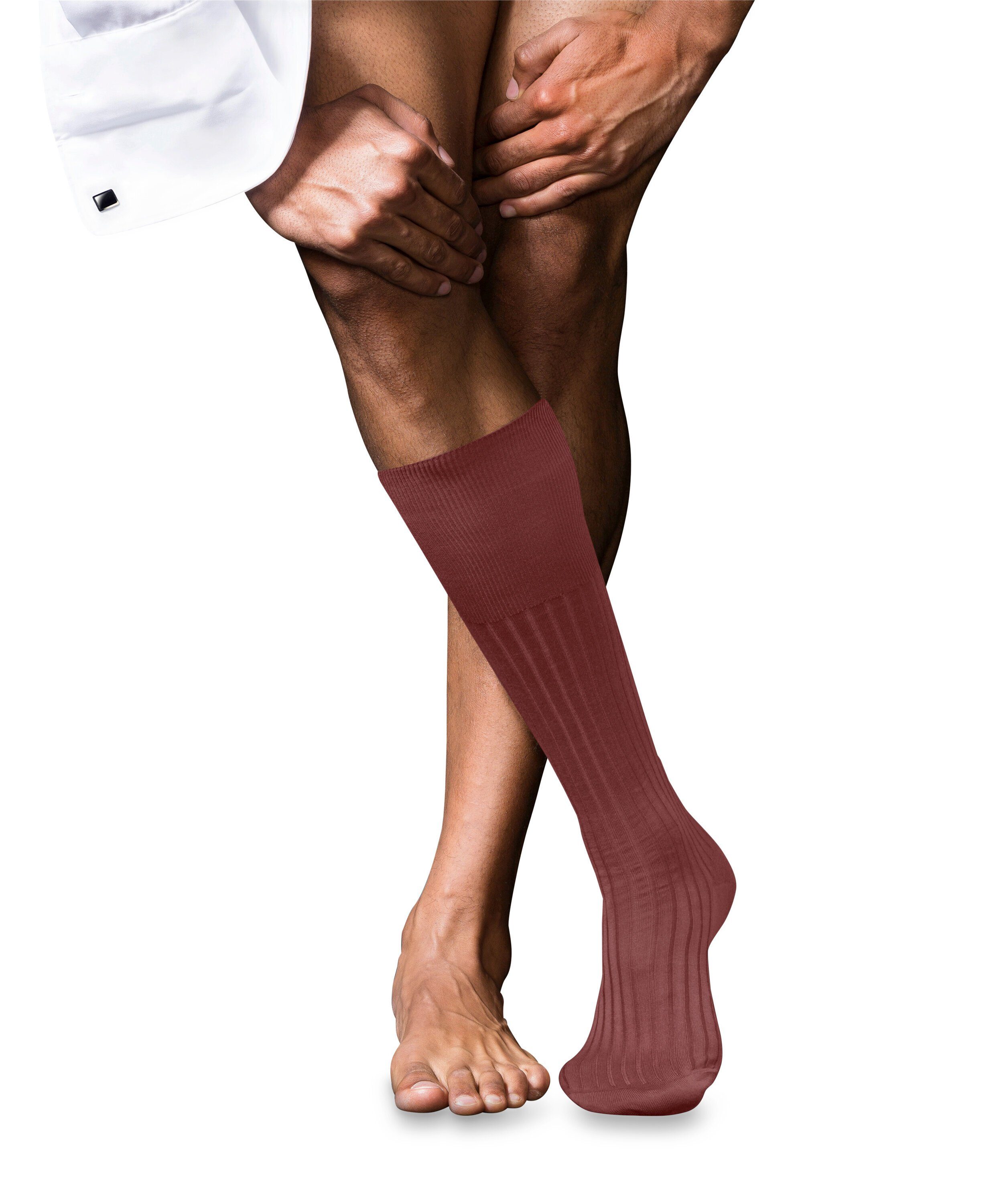 FALKE Kniestrümpfe No. 13 Finest Piuma Cotton Kniestrümpfe (1-Paar) mit luxuriöser Piuma Baumwolle