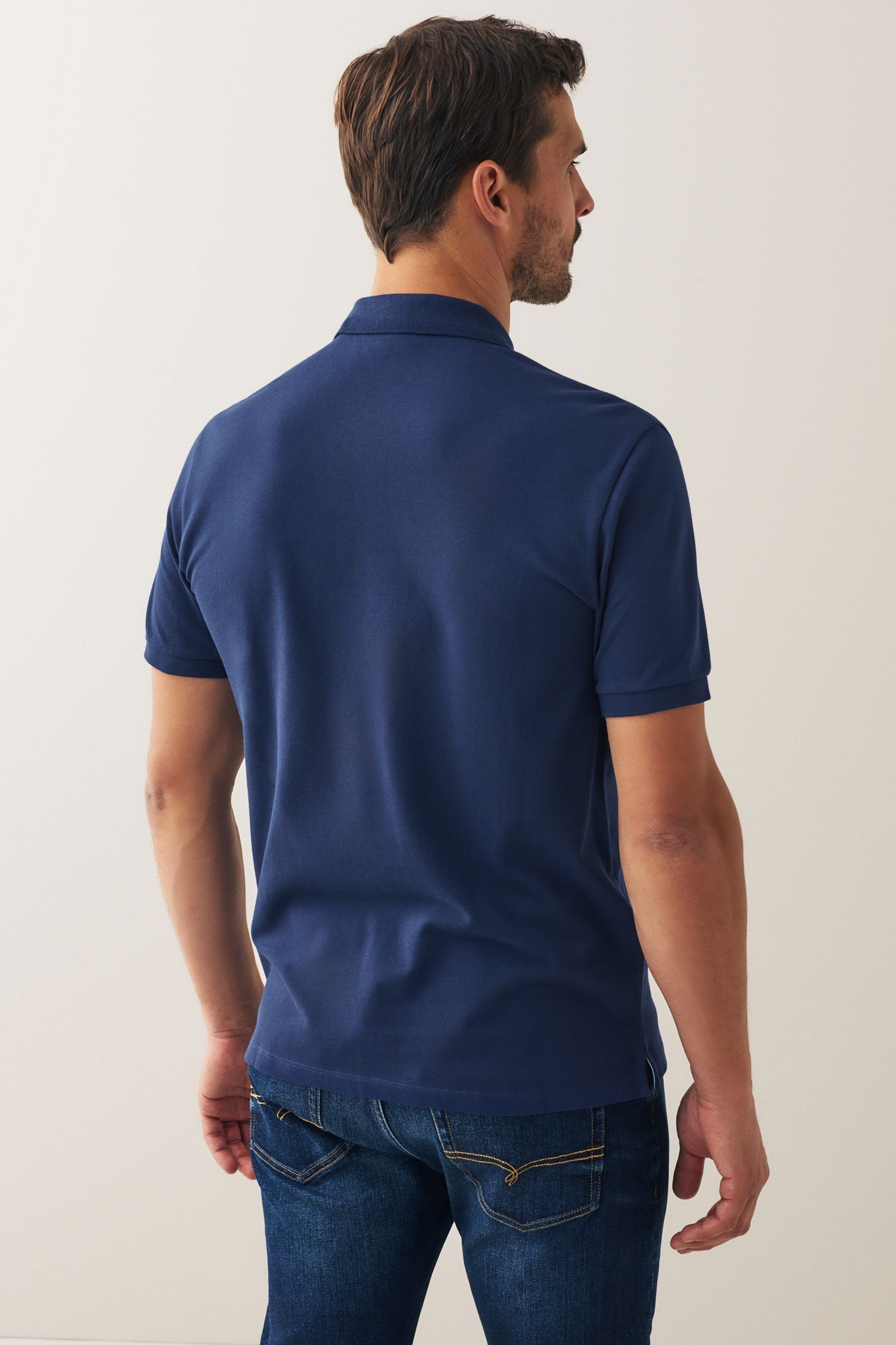 Next Poloshirt Piqué-Poloshirt (1-tlg) günstig online kaufen
