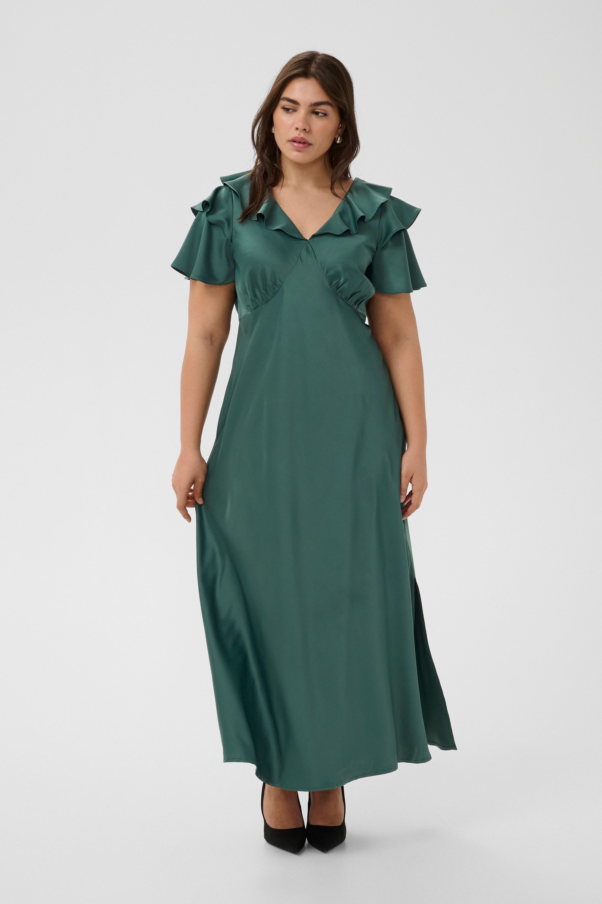 KAFFE Curve Blusenkleid Kleid KCjamie Große Größen