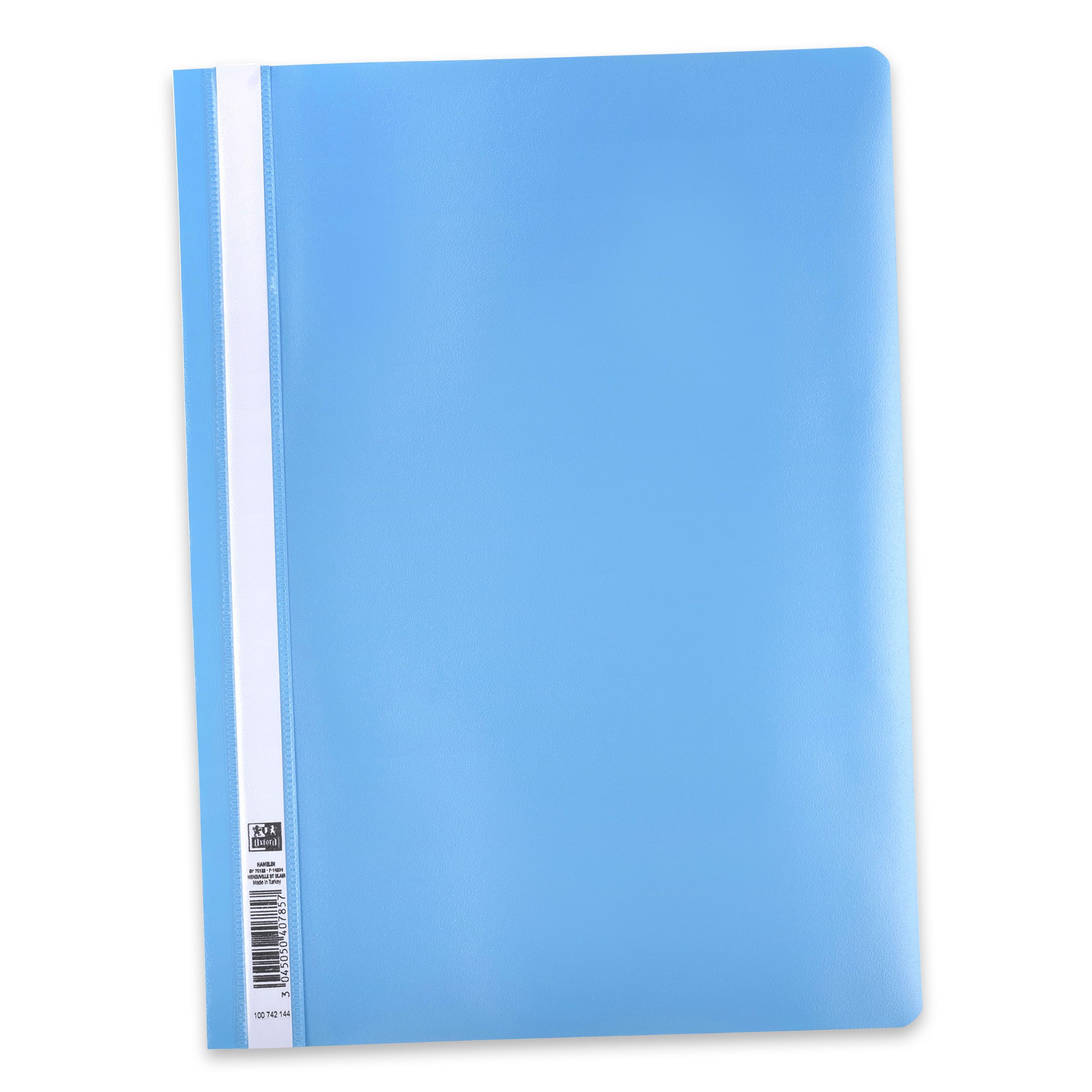 Hefter Oxford Schnellhefter, DIN A4, PP, hellblau