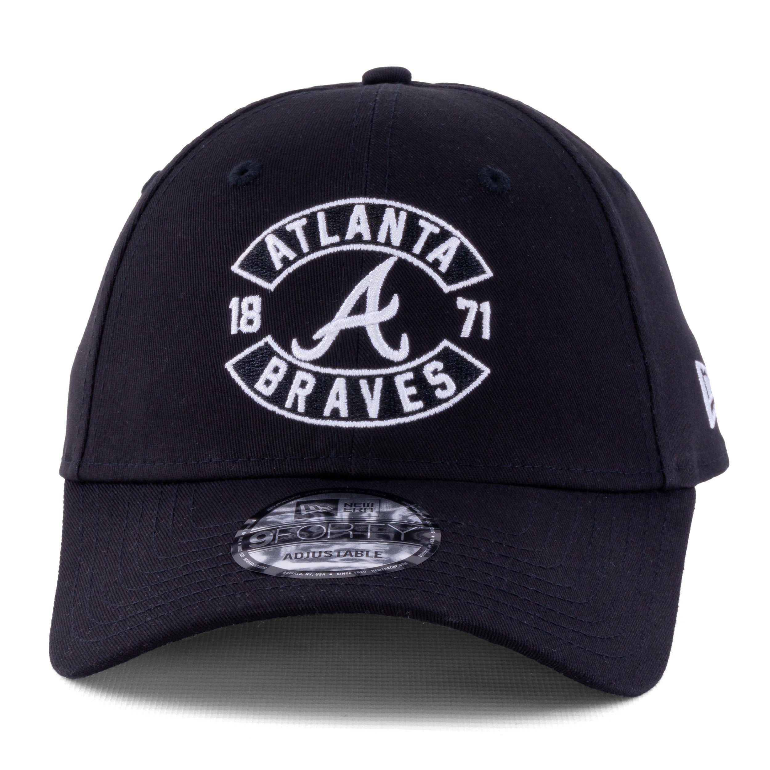 New Era Atlanta 9Forty Cap Bravers Baseball Era Cotton Cap MLB (1-St) New