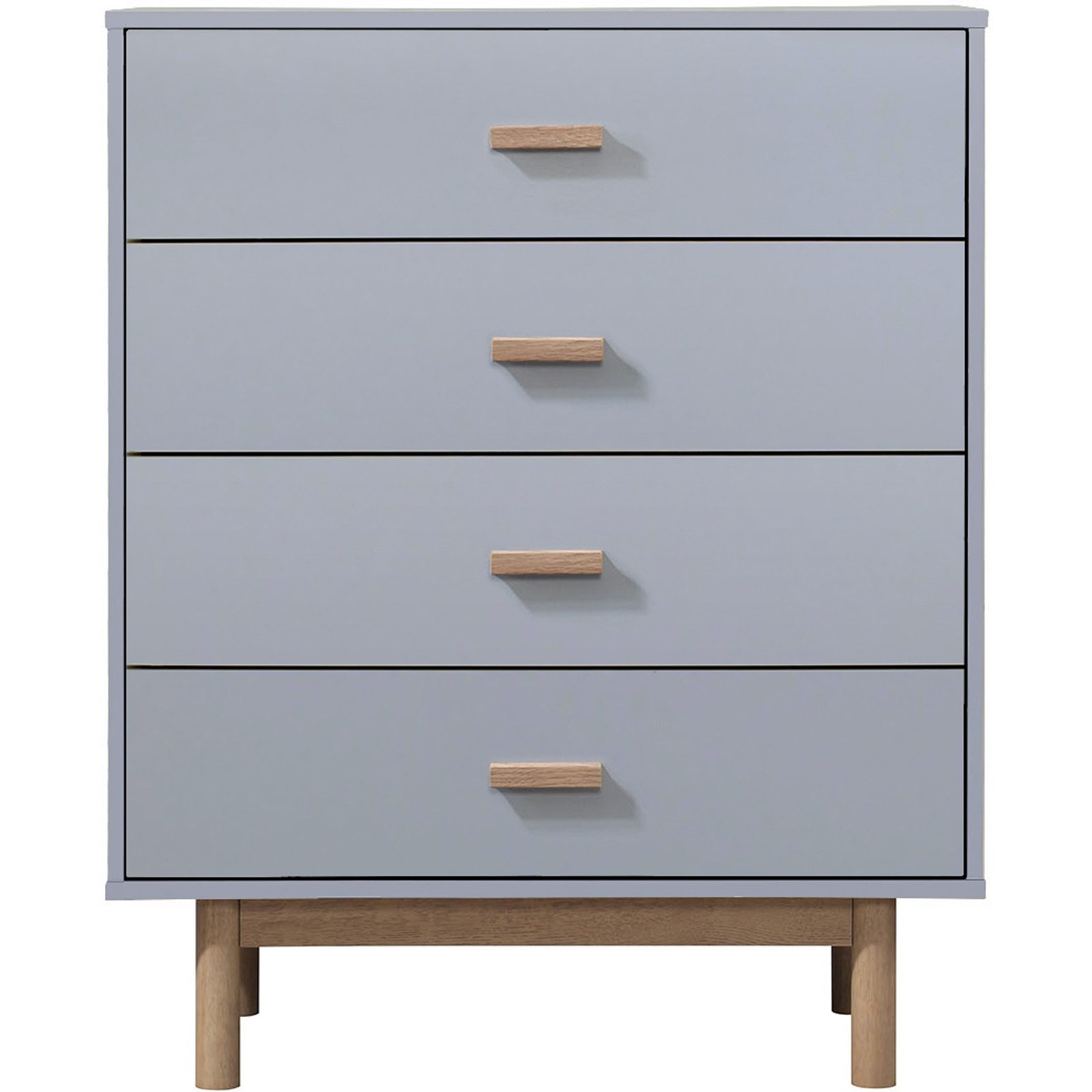 loft24 Kommode Mason, Schubladenkommode, 4 Schubladen, MDF, Holzoptik, Breite 80 cm
