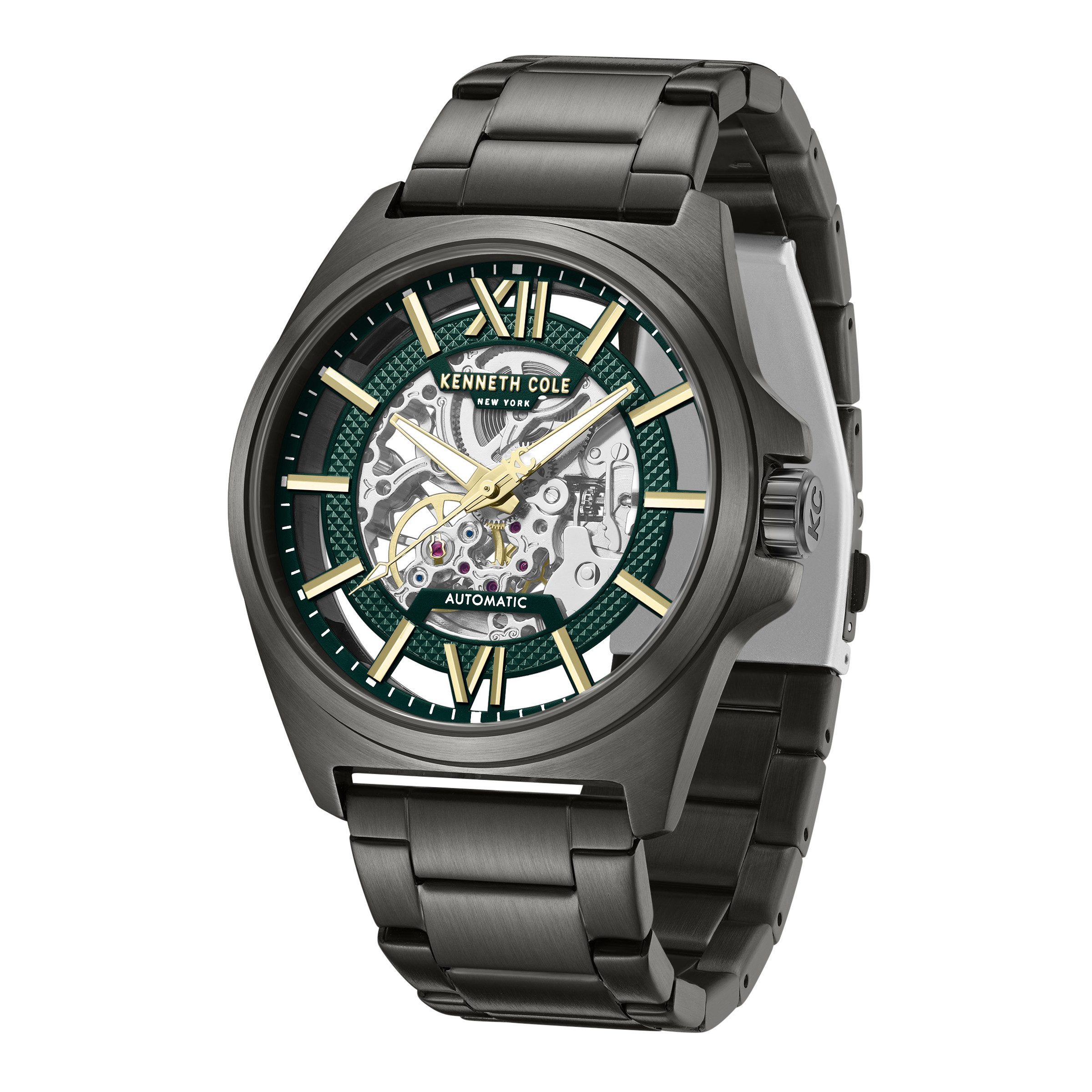 Kenneth Cole Automatikuhr Automatikuhr Herrenuhr 44 mm Automatik Herren
