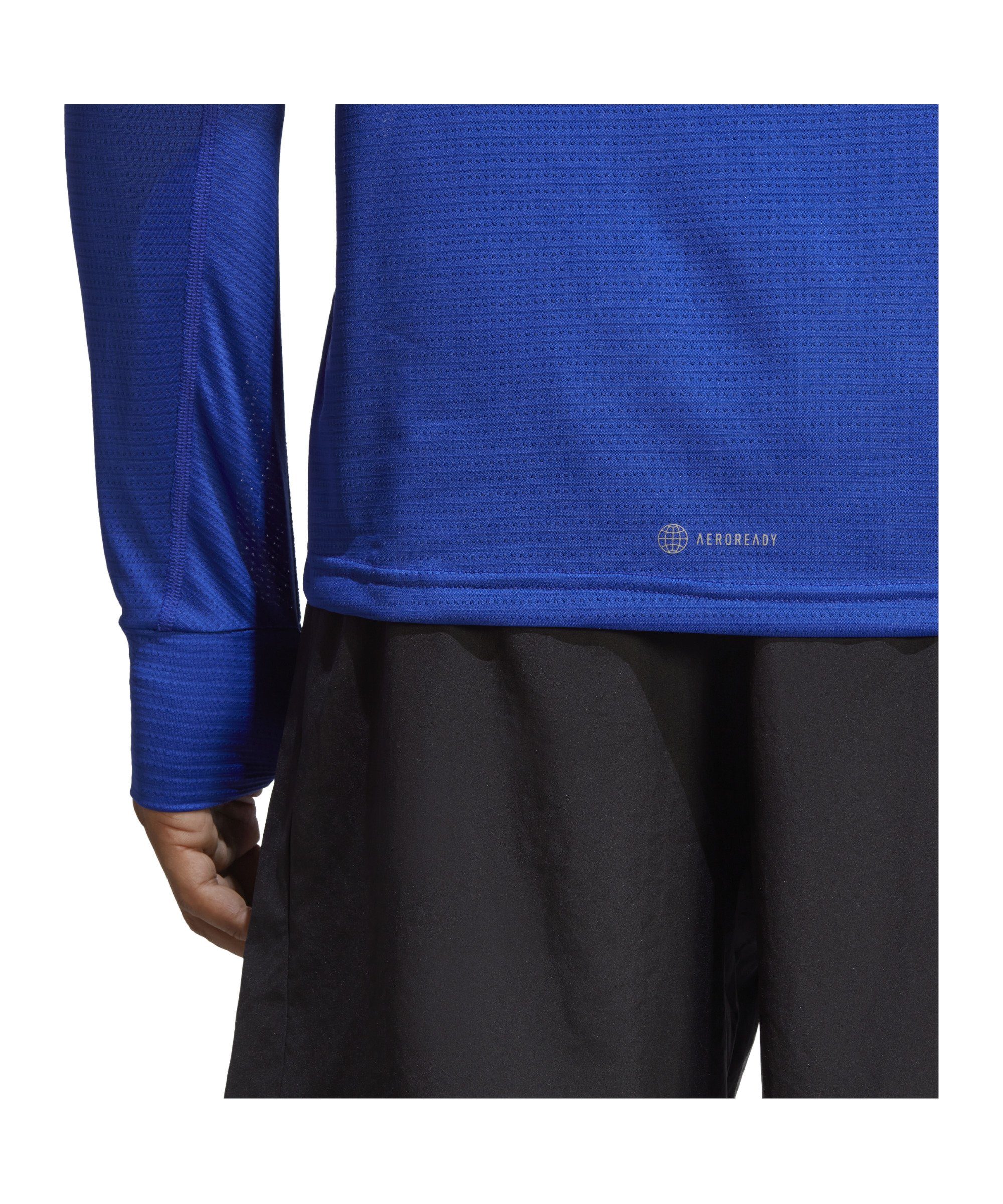 adidas default Performance Lauftop Run Own the blau Sweatshirt