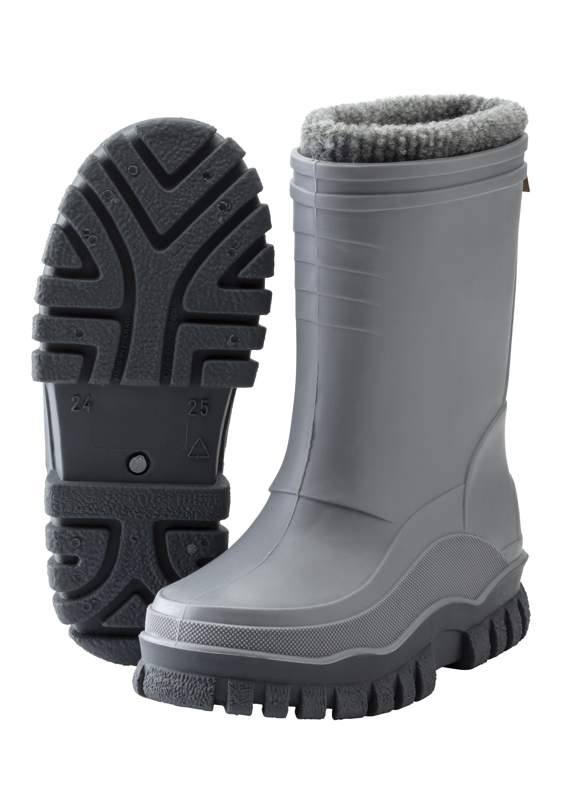 Sterntaler® Gummistiefel mit Innenschuh uni Gummistiefel (1-tlg)
