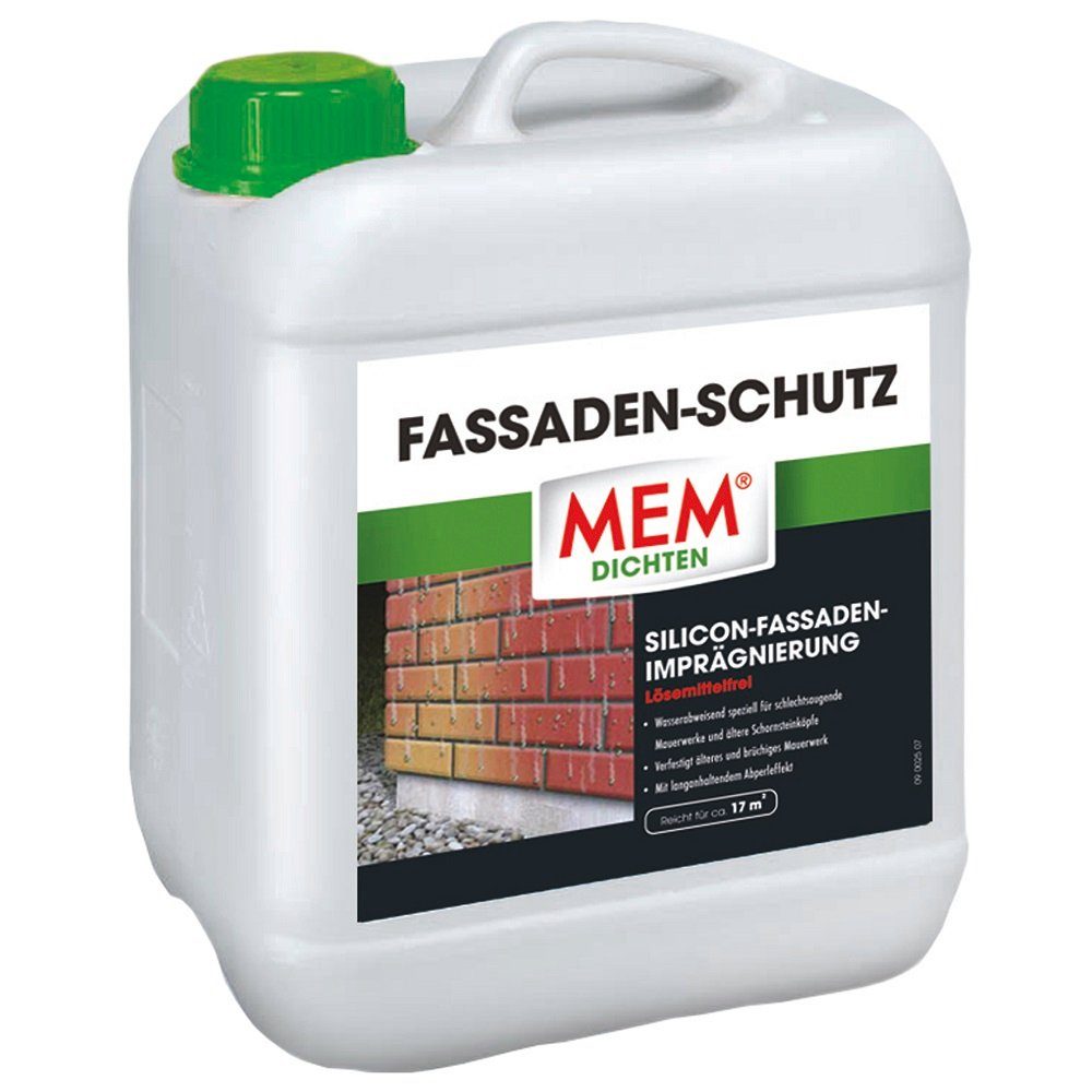 MEM Bauchemie MEM Fassaden-Imprägnierung, 5 Ltr Naturstein-Imprägnierung