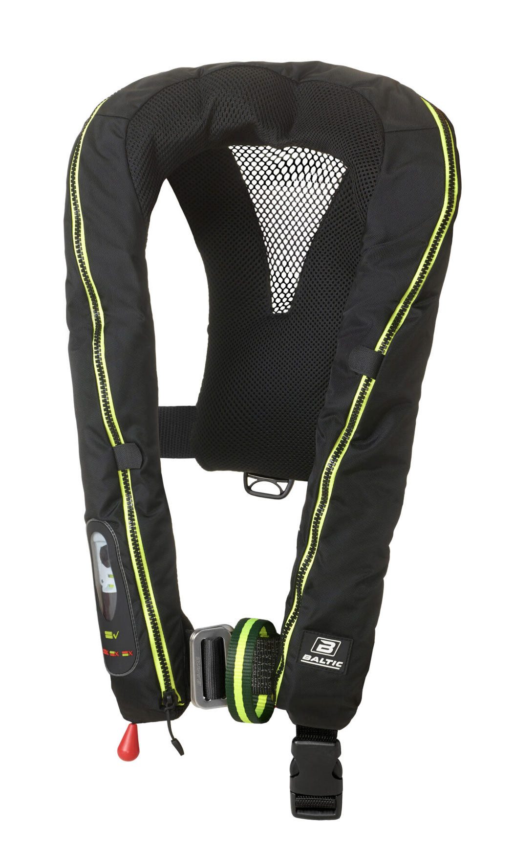 BALTIC Life Jackets Sweden Schwimmweste Baltic Legend 165 SLA automatische Rettungsweste, Rot, 40 - 120 kg