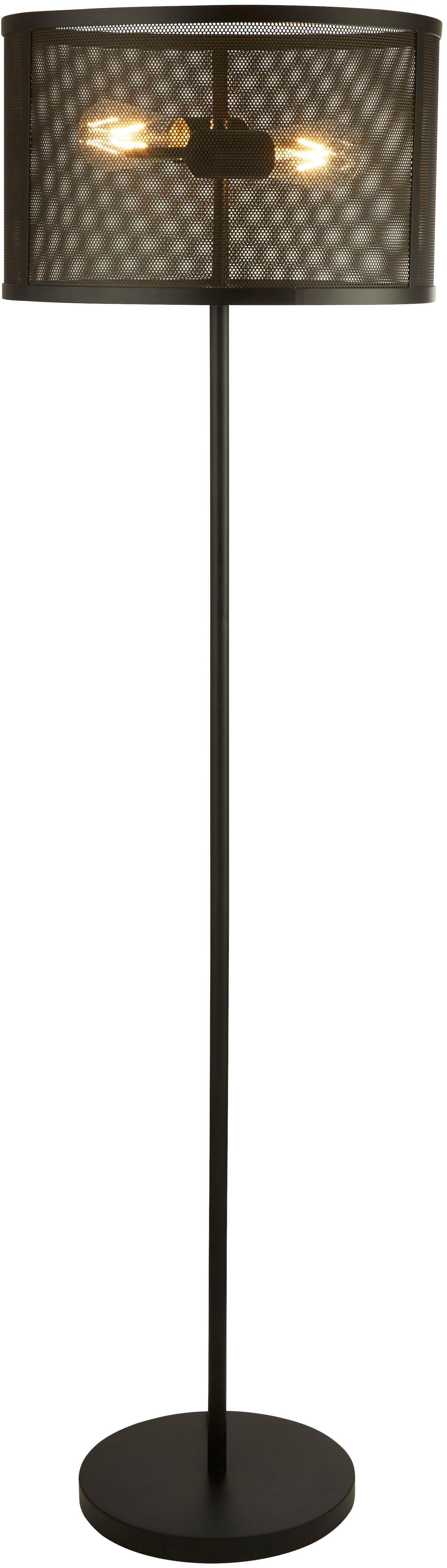 Searchlight Stehlampe Fishnet 2LT Floor Lamp, Leuchtmittel wechselbar