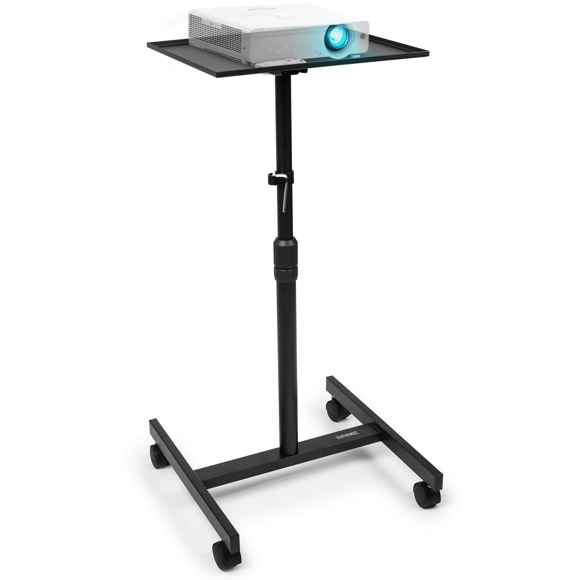 67 mit Sitz-Stehtisch Arbeitstisch, Laptoptisch Duronic Laptoptisch, für Schreibtisch 10 Projektortisch Rolltisch WPS20 kg, Sofatisch Rollen, Beistelltisch Höhenverstellbarer x 99 cm Computertisch bis Beamer,