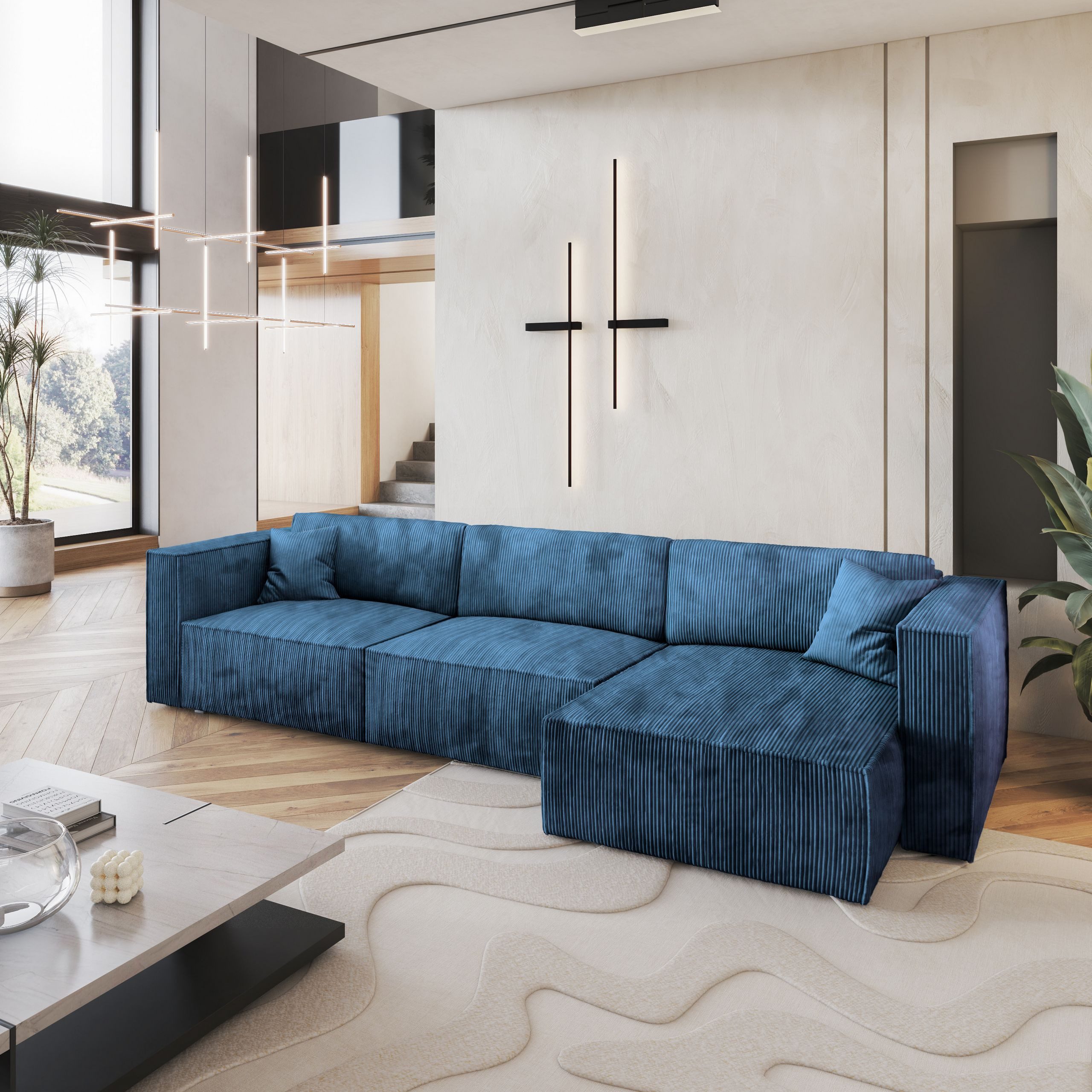 Masseno Ecksofa TOLMO mit Schlaffunktion L-Form, günstig online kaufen