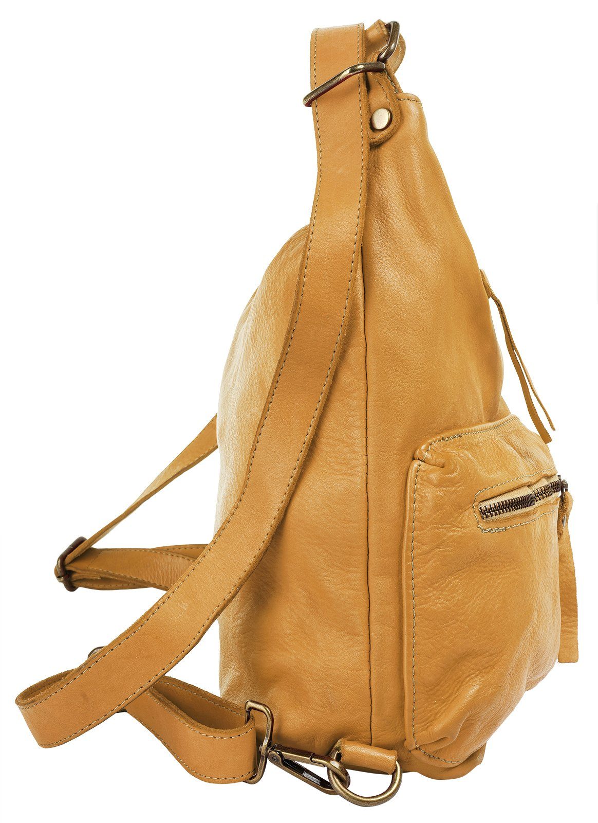 Samantha Look Shopper (1-tlg), echt Leder, Made in Italy