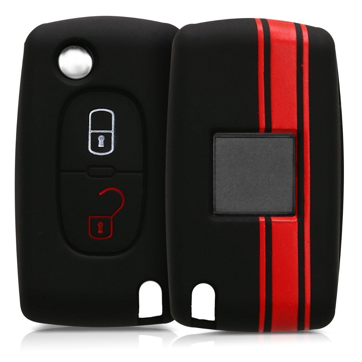 Schlüsseltasche Autoschlüssel Hülle für Peugeot Citroen