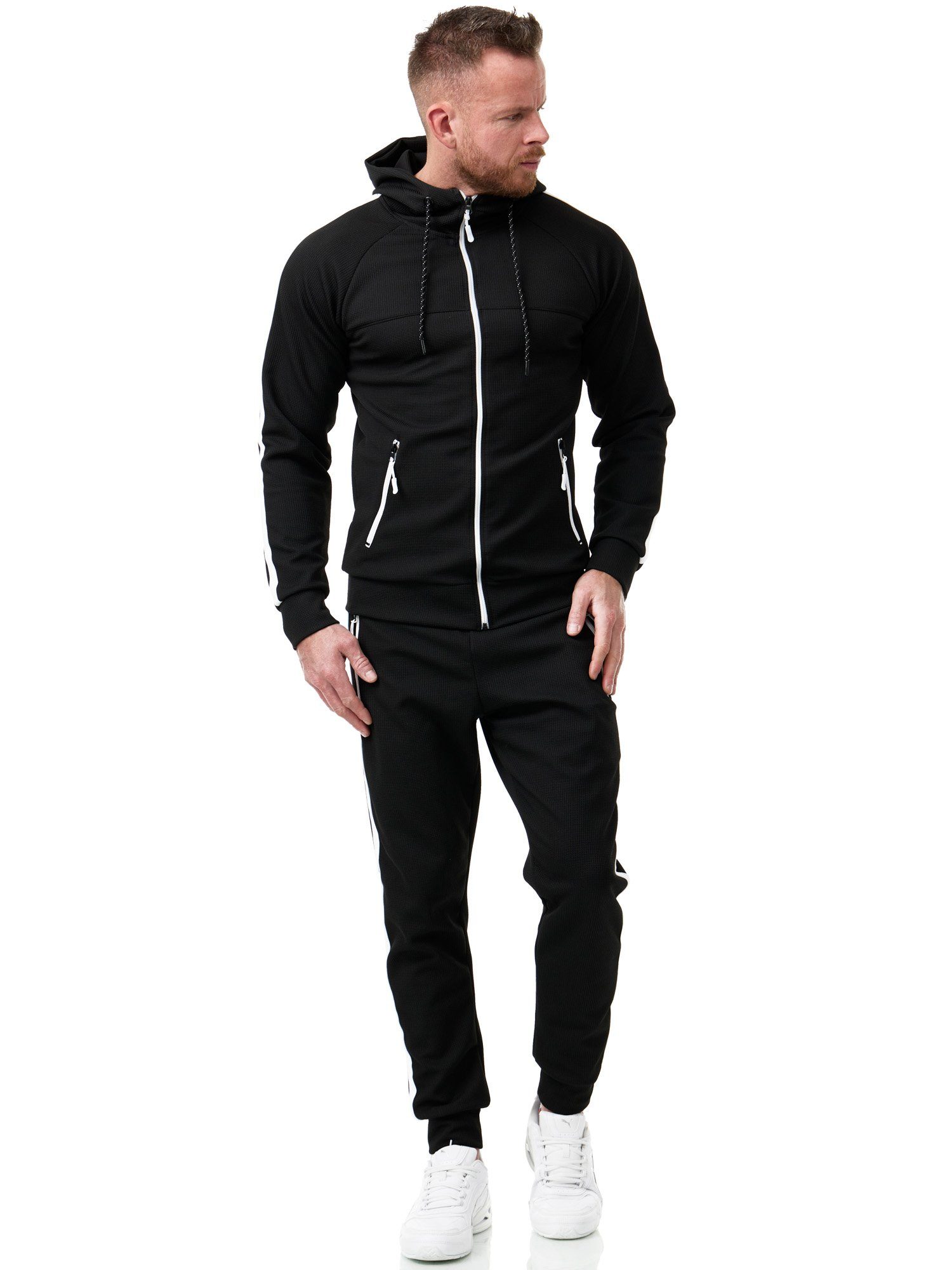 L.gonline Freizeitanzug Herren Jogginganzug Freizeitanzug Sportlich günstig online kaufen