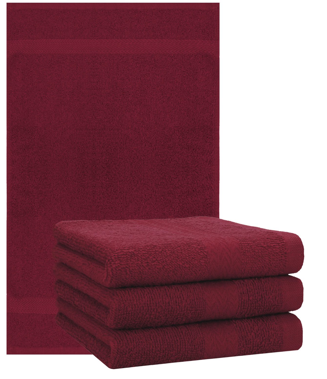 Betz Handtuch 4 Stück Handtücher Set Premium Größe 50 x 100 cm, 100% Baumwolle (4-St)