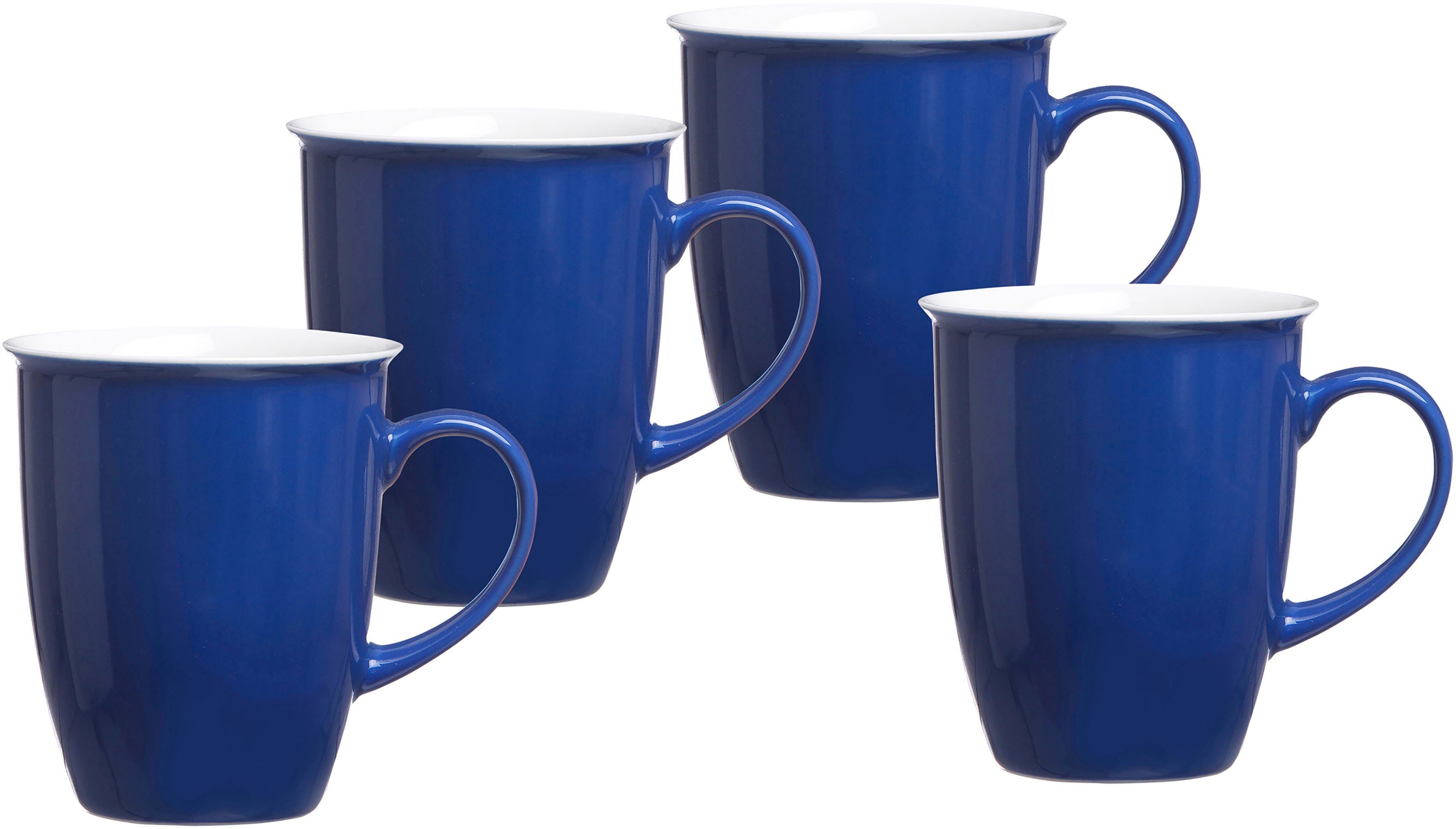 Ritzenhoff & Breker Becher Doppio, 4-tlg., Porzellan, 4-teilig