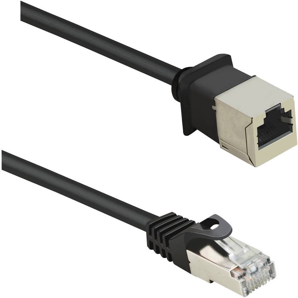 Netzwerk-Verlängerungskabel LAN-Kabel F/UTP Renkforce m CAT5e 0.5