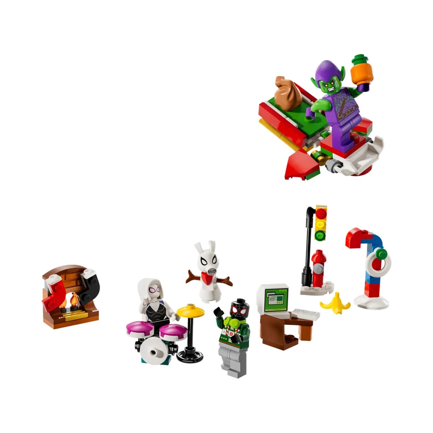 LEGO® 76293 Spider-Man Adventskalender 2024 Konstruktionsspielsteine günstig online kaufen