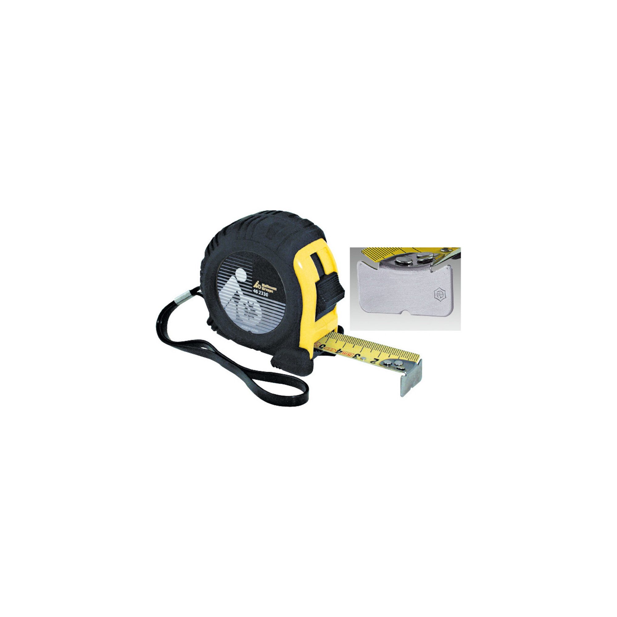 Tajima Tajima Rollbandmaß, rutschfestes Gehäuse, extra stabil, 3 m
