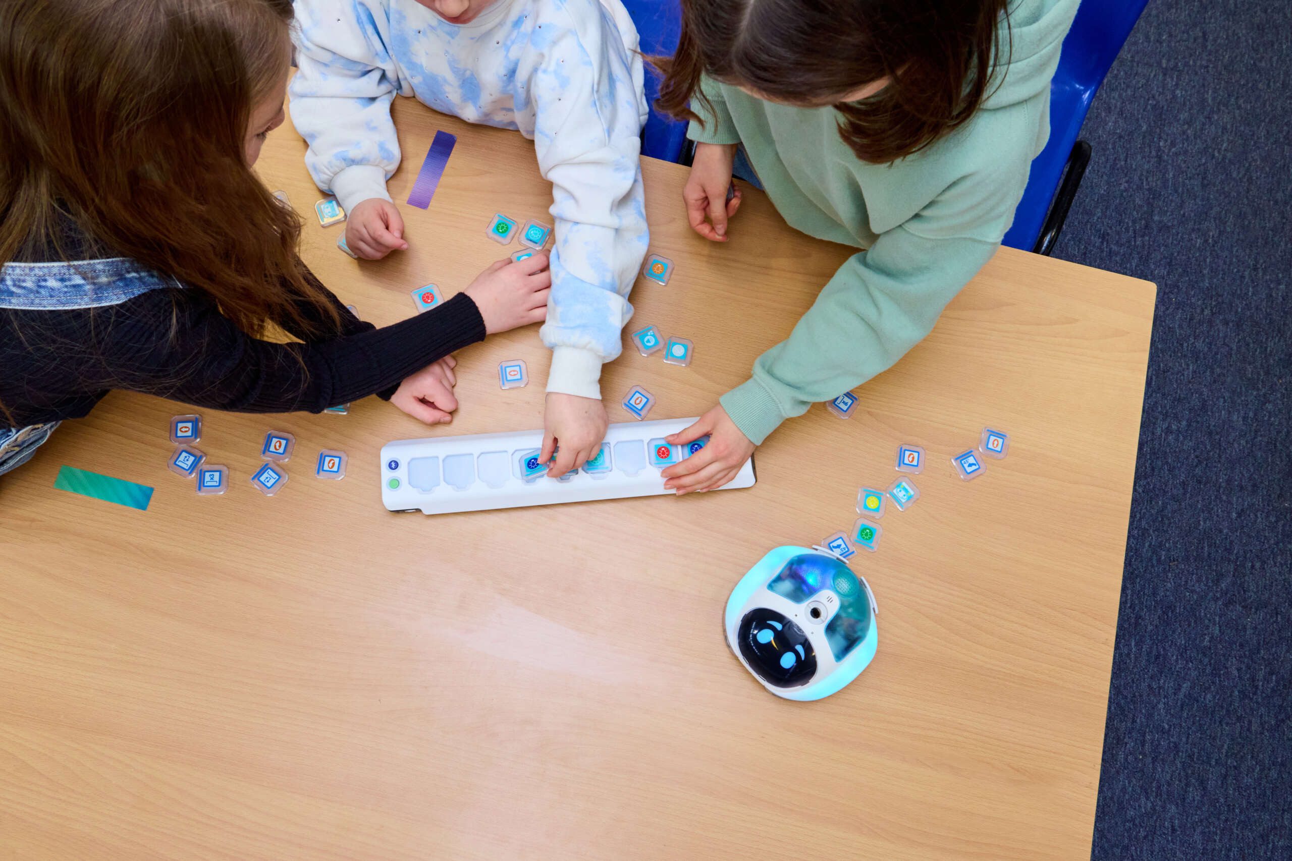 tts Lernroboter Plättchen für Programmierleiste Pro Loti-Bot - Ergänzungsset