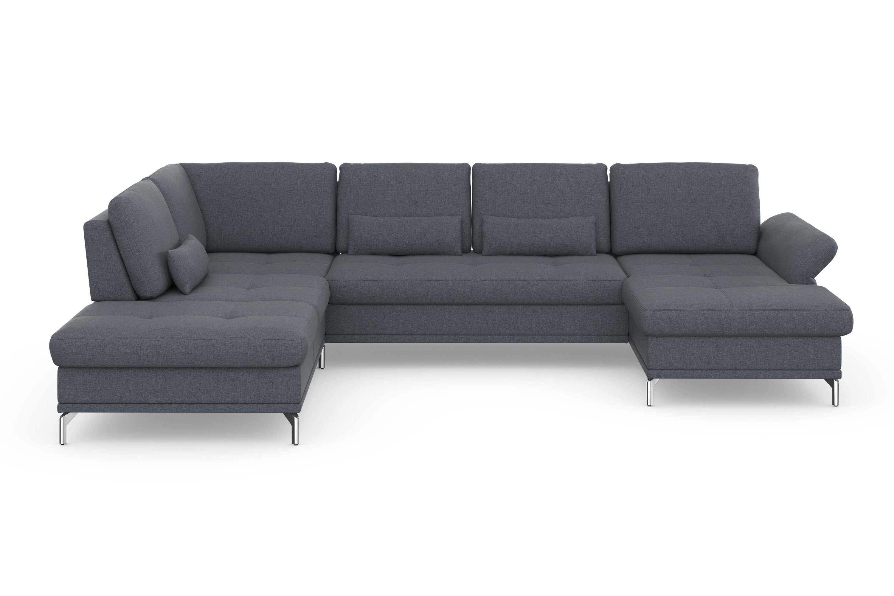 INOSIGN Wohnlandschaft "Palm Beach U-Form" Federkern, mit Sitztiefenverstel günstig online kaufen