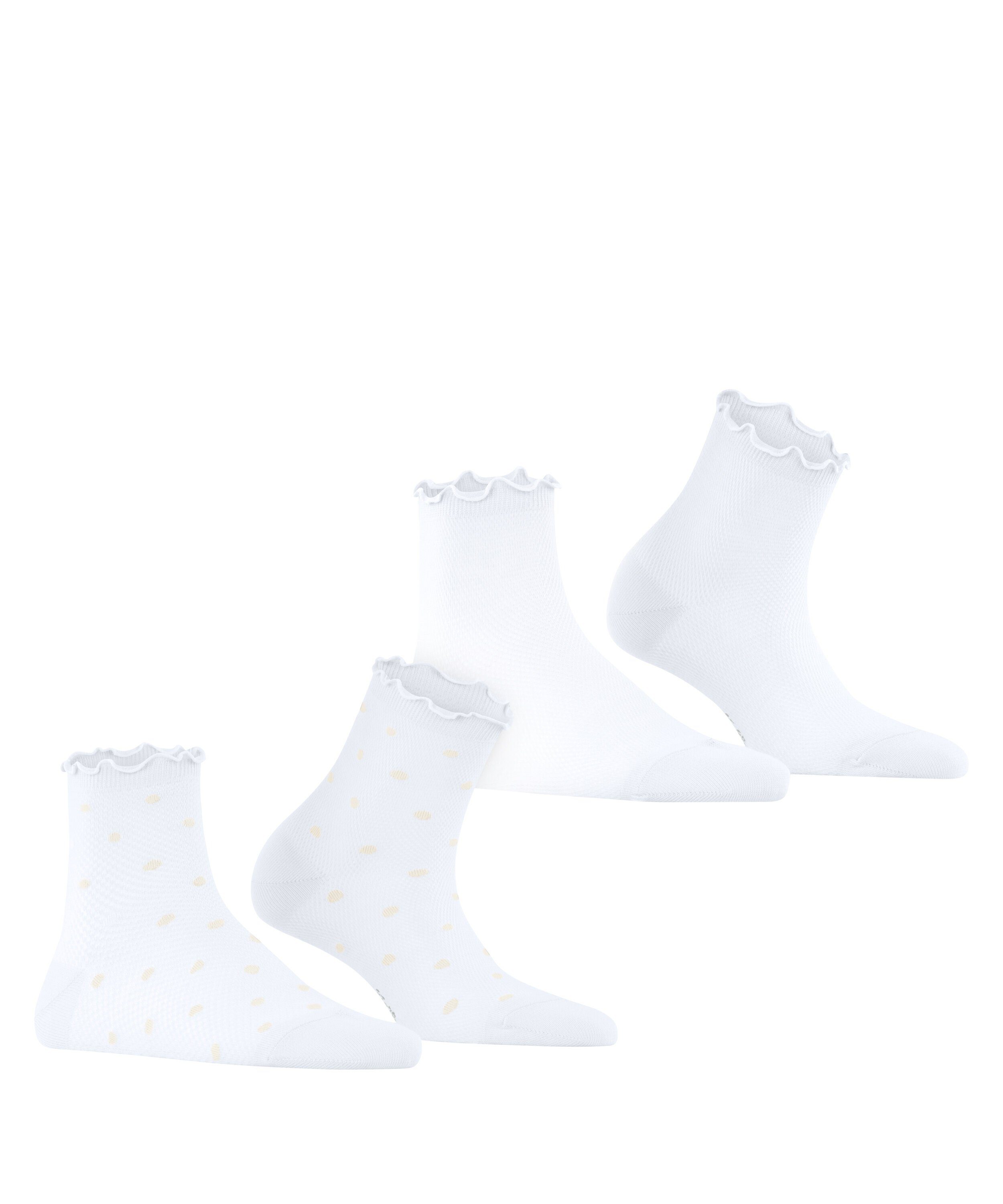 Esprit Kurzsocken Mesh Dot 2-Pack (2-Paar) günstig online kaufen
