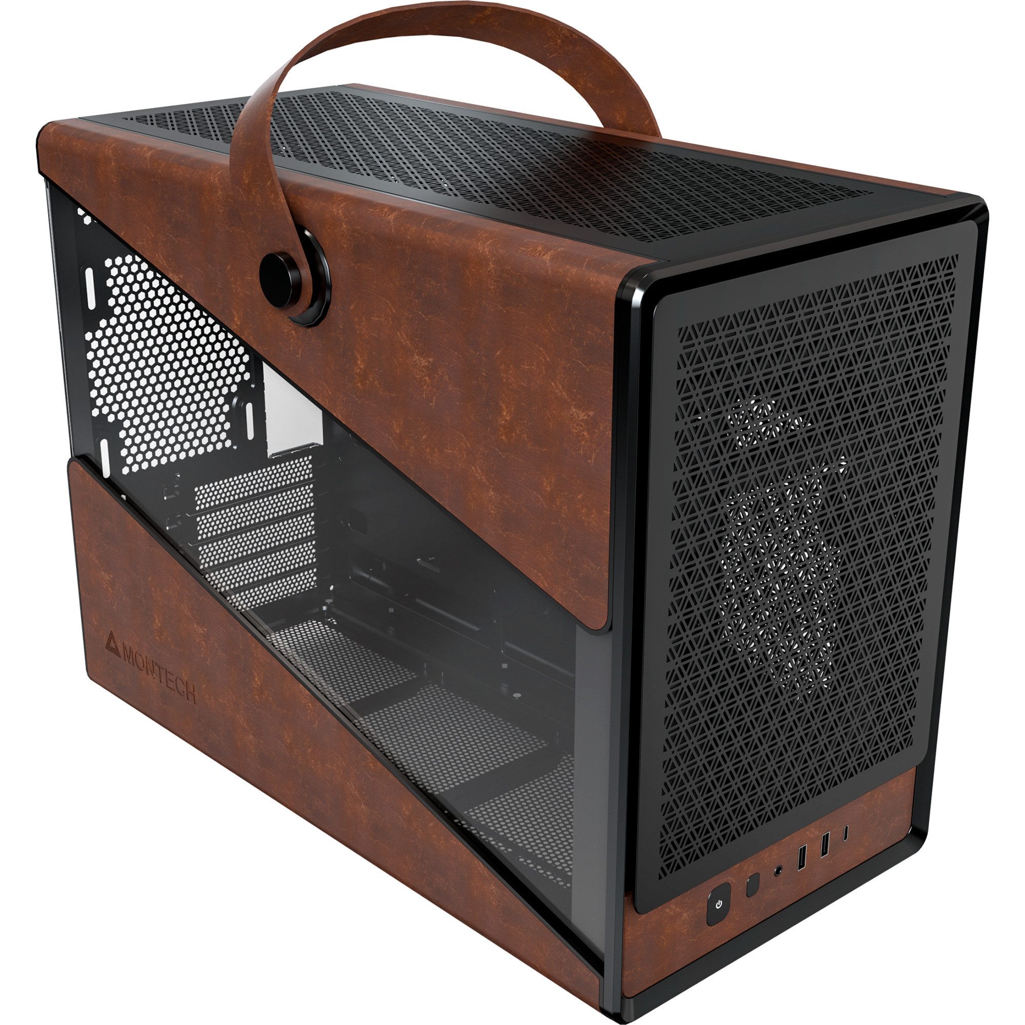 PC-Gehäuse Montech Heritage, Tower-Gehäuse, (Tempered Glass)