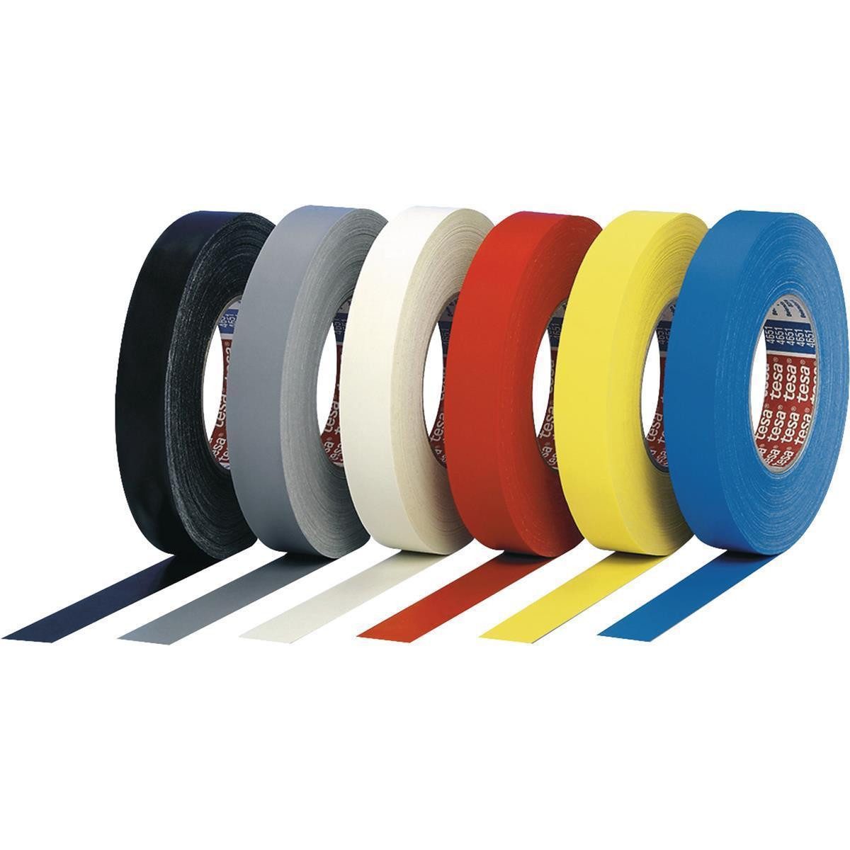 tesa Klebeband tesa Gewebeband 57230-00005 19mmx50m grau