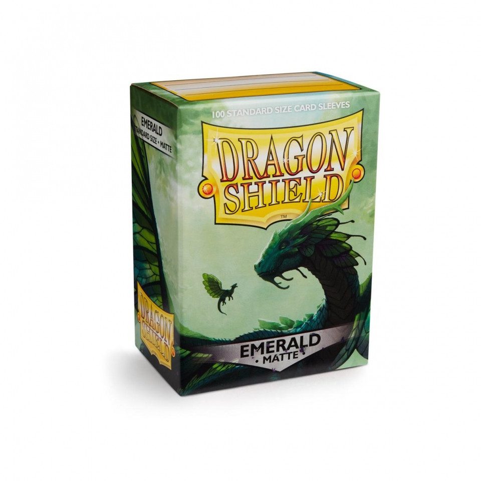 Arcane Tinmen Spiel, Dragon Shield - Matte - Emerald (100)