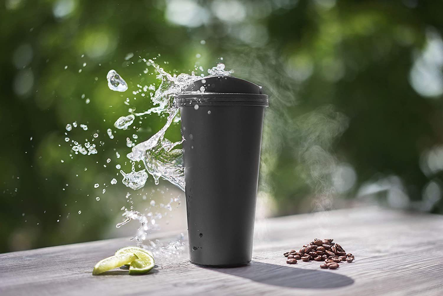 BOHORIA Thermobecher BOHORIA® Edelstahl Kaffee-to-Go, Thermobecher, vakuumisoliert - 500 ml