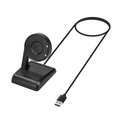 kwmobile USB Ladegerät für Ticwatch Pro 5 / Pro 3 / Pro 3 Lite / E3 USB-Ladegerät (1-tlg., USB Kabel Charger Stand - Smart Watch Ladestation - Standfunktion)