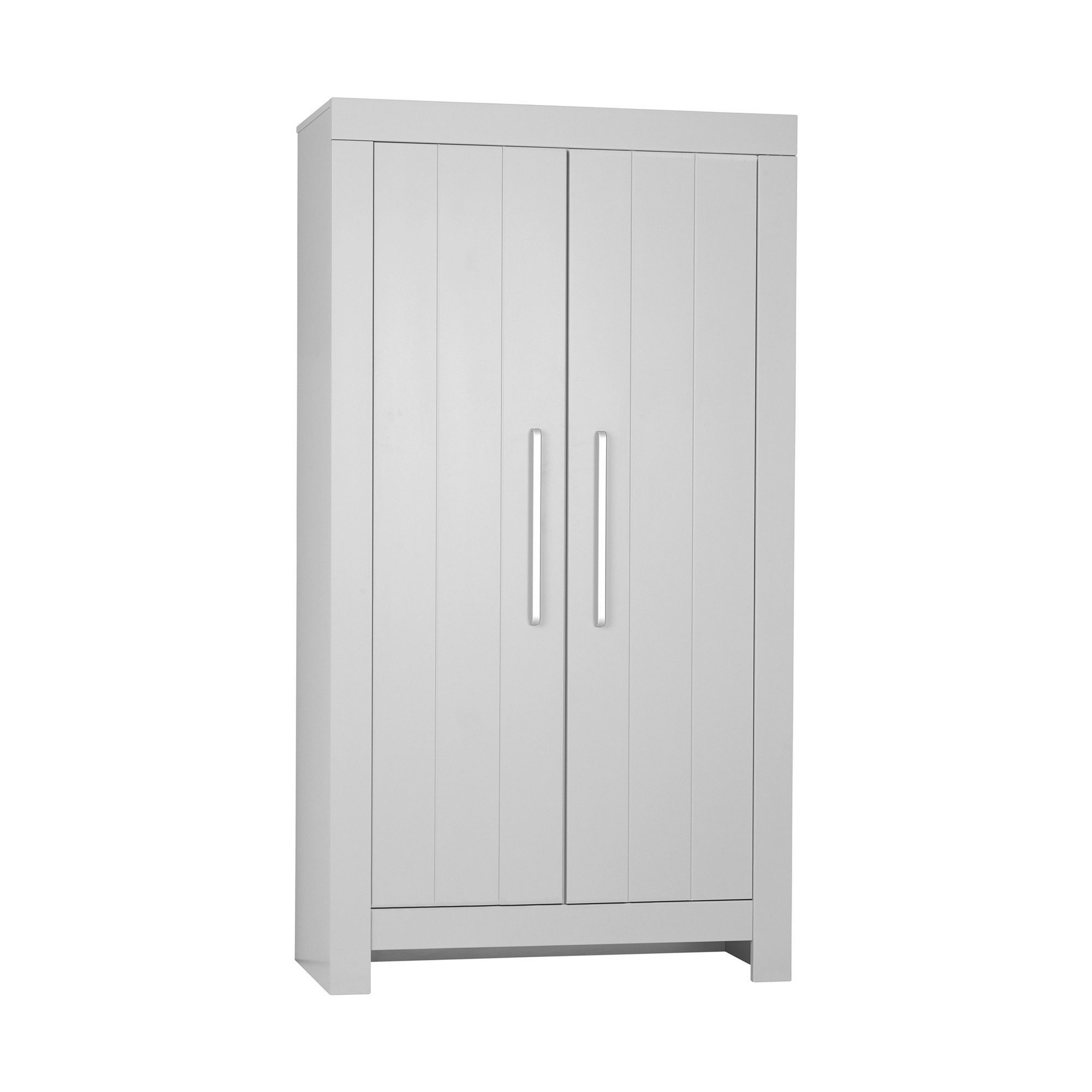 Raumhirsch Furniture Kinderkleiderschrank Klassischer Kleiderschrank CALMO mit 2 Türen (Maße: 110,7 x 56 x 204,8 cm (6 Einlegeböden, 2 Kleiderstangen) Soft-Close-Funktion, flexible Innenaufteilung, besonders geräumig