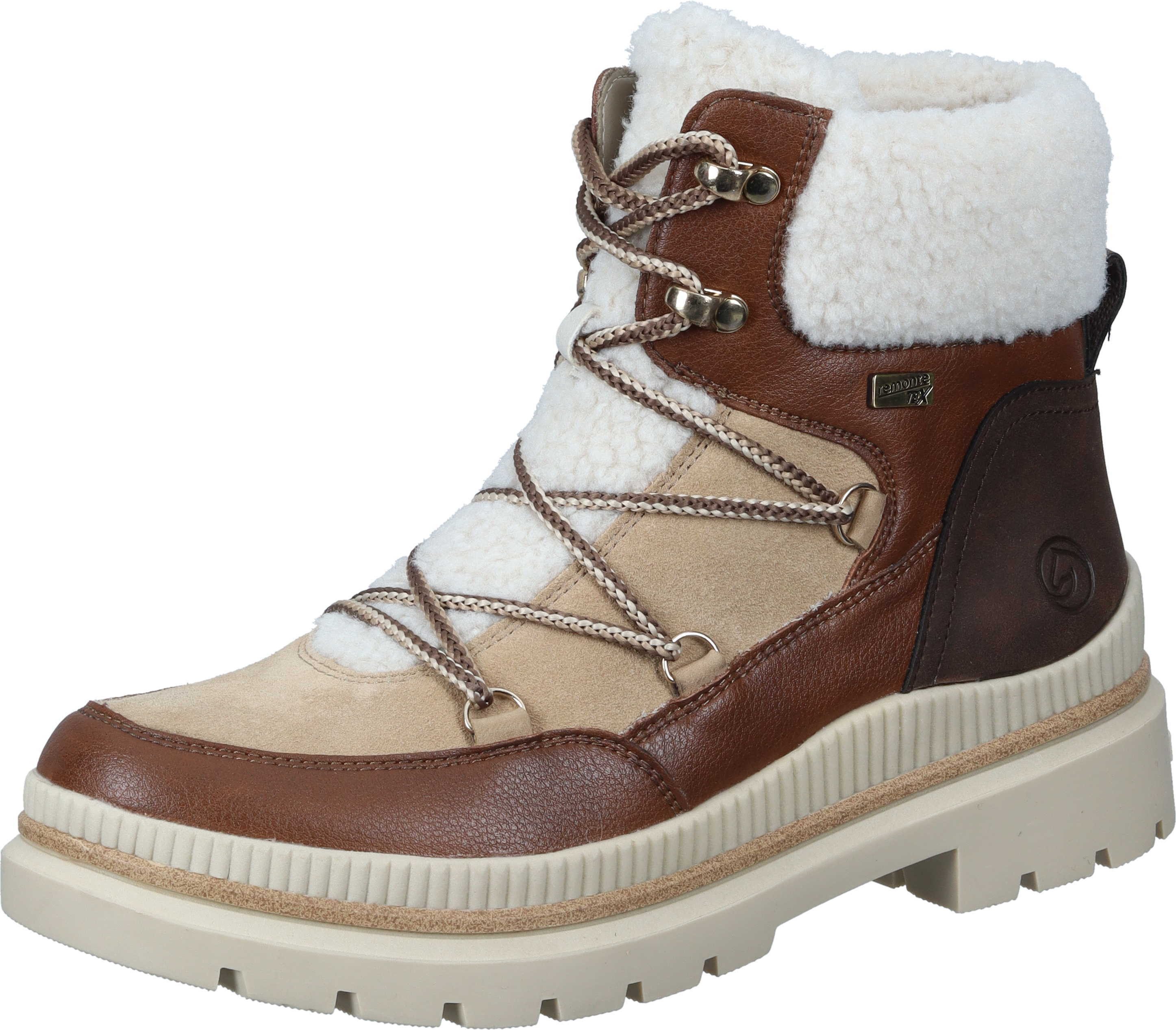 Remonte Stiefeletten Winterstiefelette aus echtem Leder