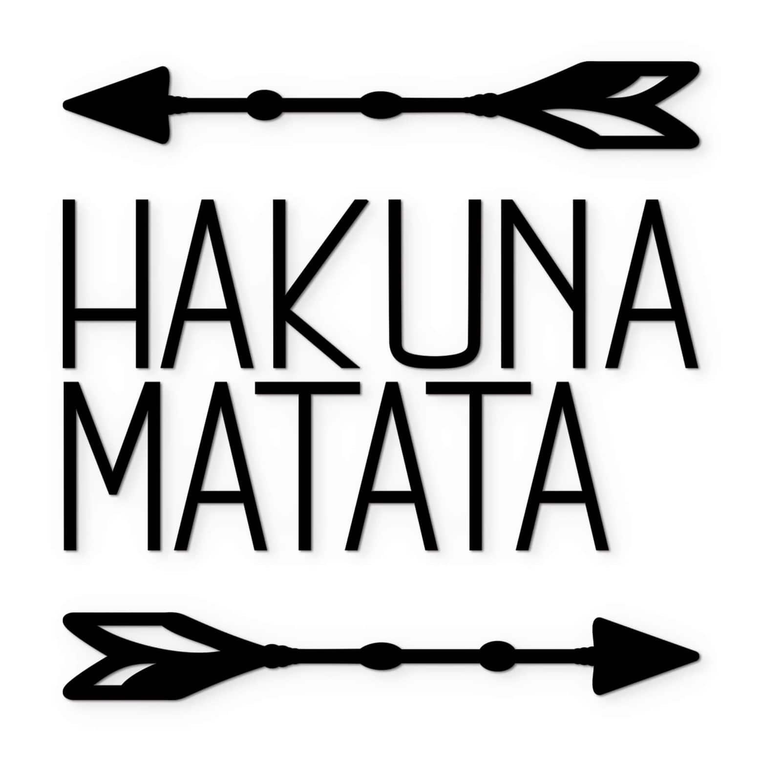 K&L Wall Art Holzbild Hakuna Matata günstig online kaufen