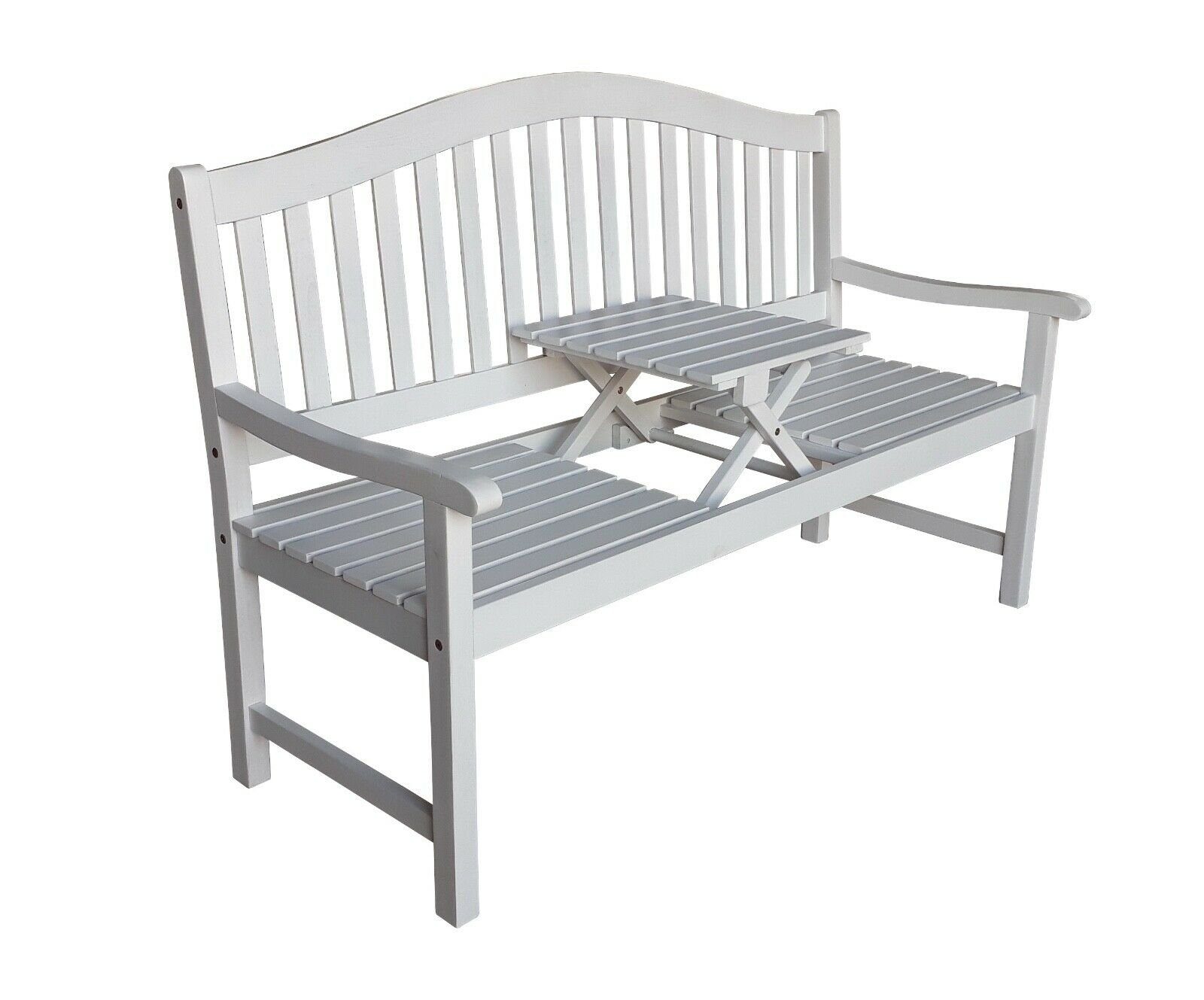 Sedex Gartenbank Gartenbank UTAH, Bank mit Tischablage, 3-Sitzer, Massivhol günstig online kaufen