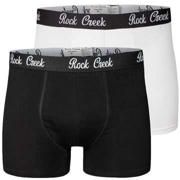 Rock Creek Boxershorts Herren Boxershorts 8er Set Schwarz und Weiß H-218