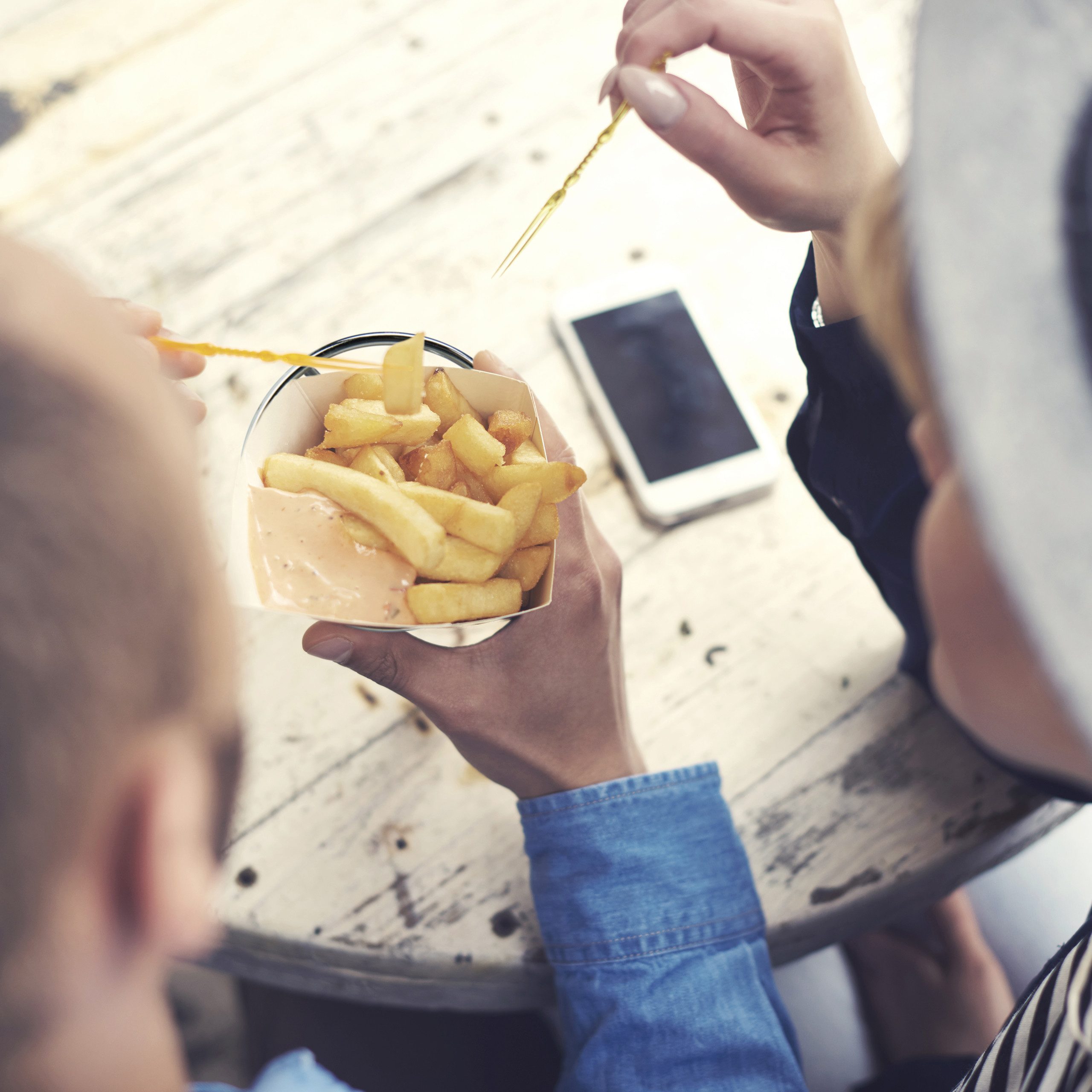 relaxdays Servierständer 20 x Pommeshalter Edelstahl, Edelstahl