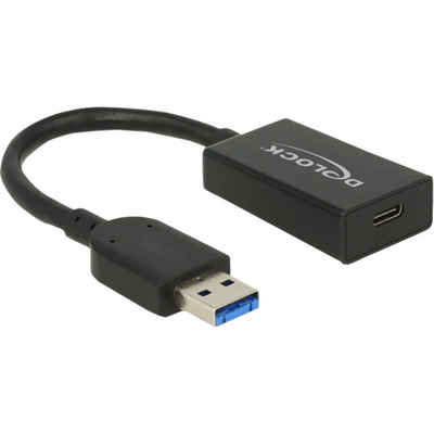 Delock USB 3.2 Gen 2 Adapter, USB-A Stecker > USB-C Buchse Adapter