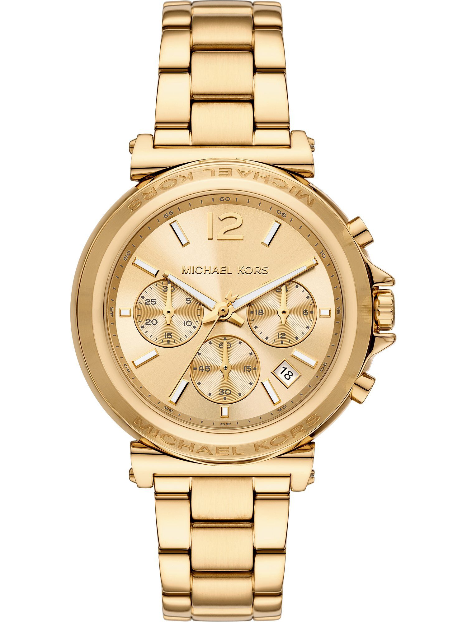 Chronograph Michael Kors Damen-Uhren Analog Quarz