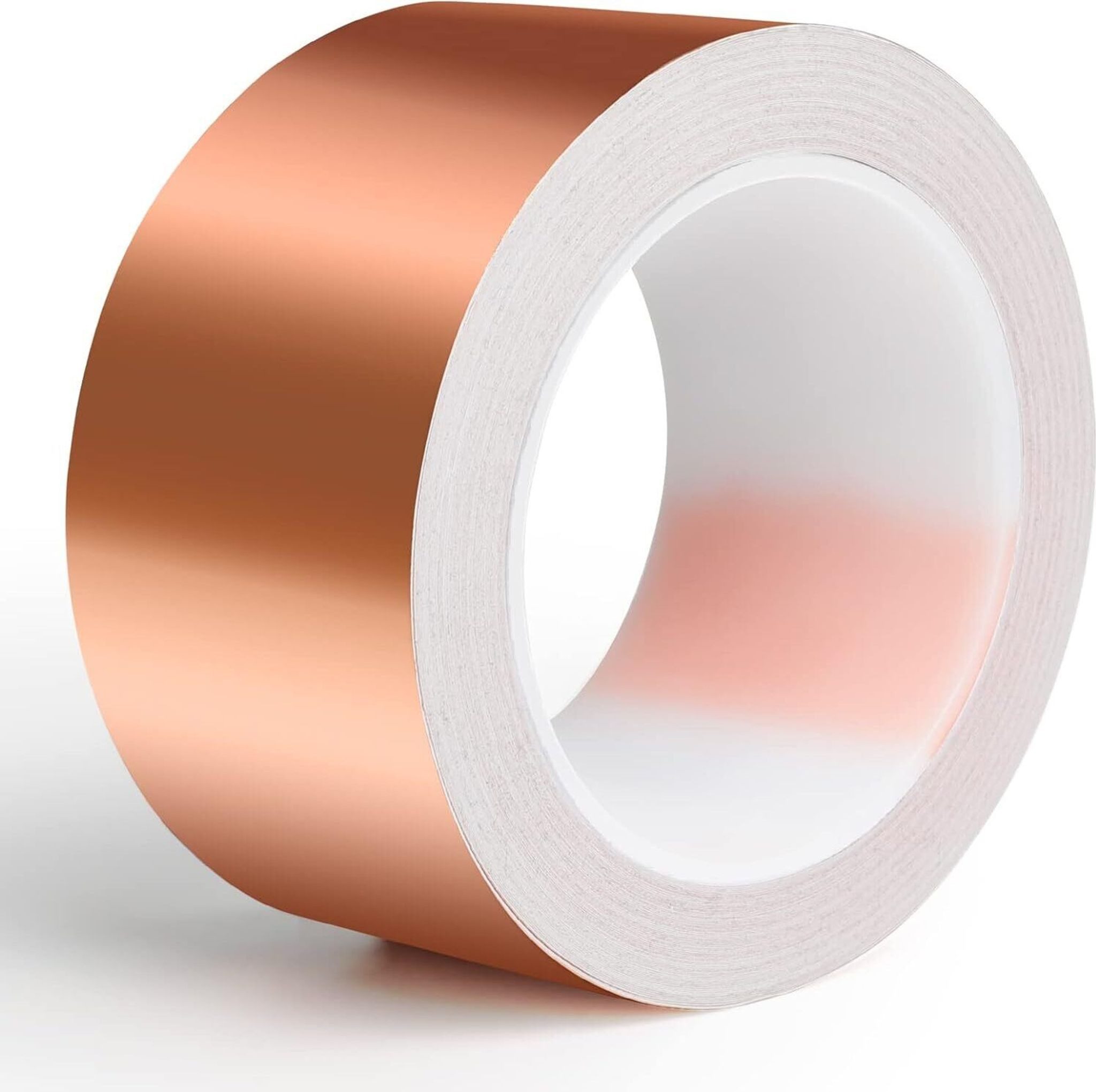 FELIXLEO Schneckenkante 2er-Set Kupferband gegen Schnecken 50mm x 20m Selbstklebend Hochbeet