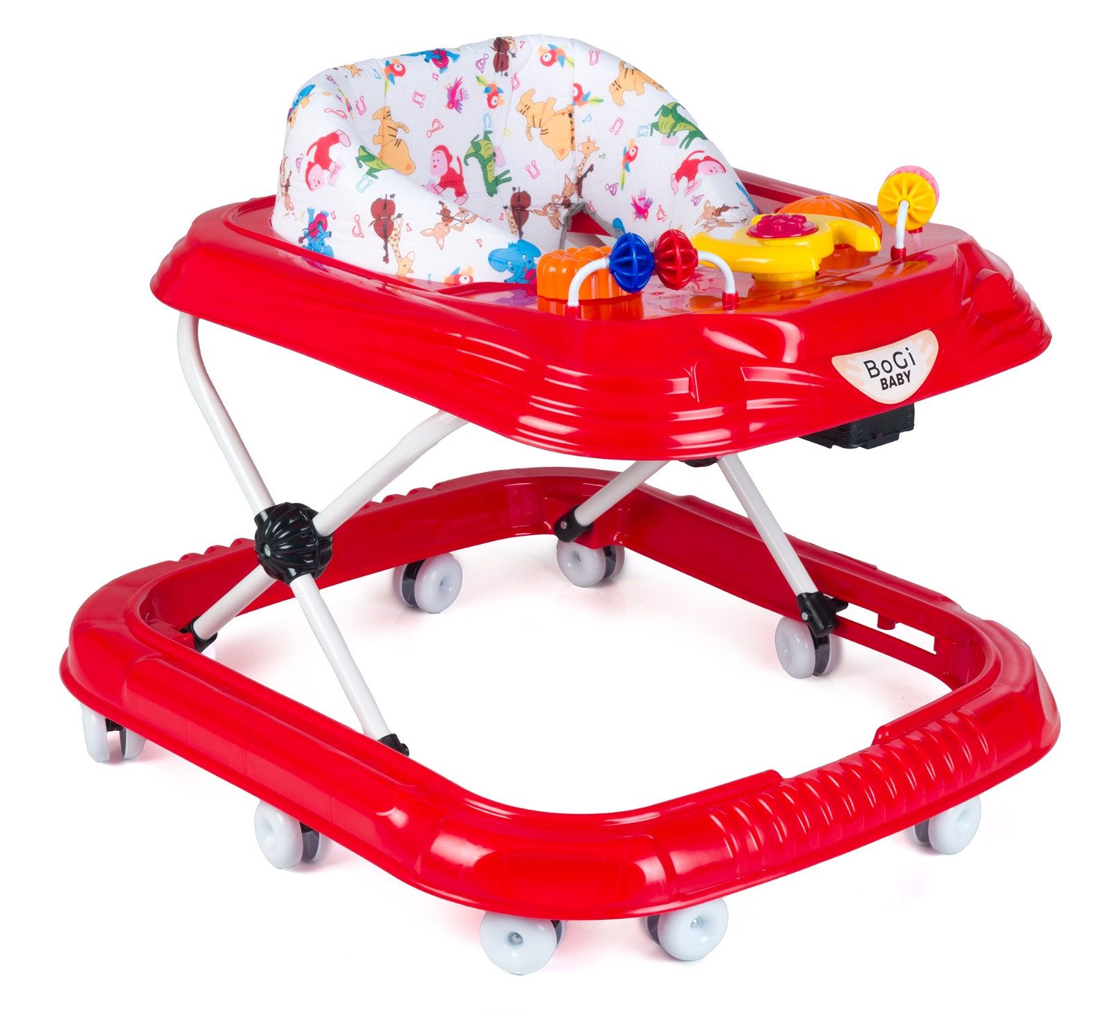 BoGi Lauflernwagen Gehfrei Lauflernhilfe Lauflernwagen Babywalker mit Spielset