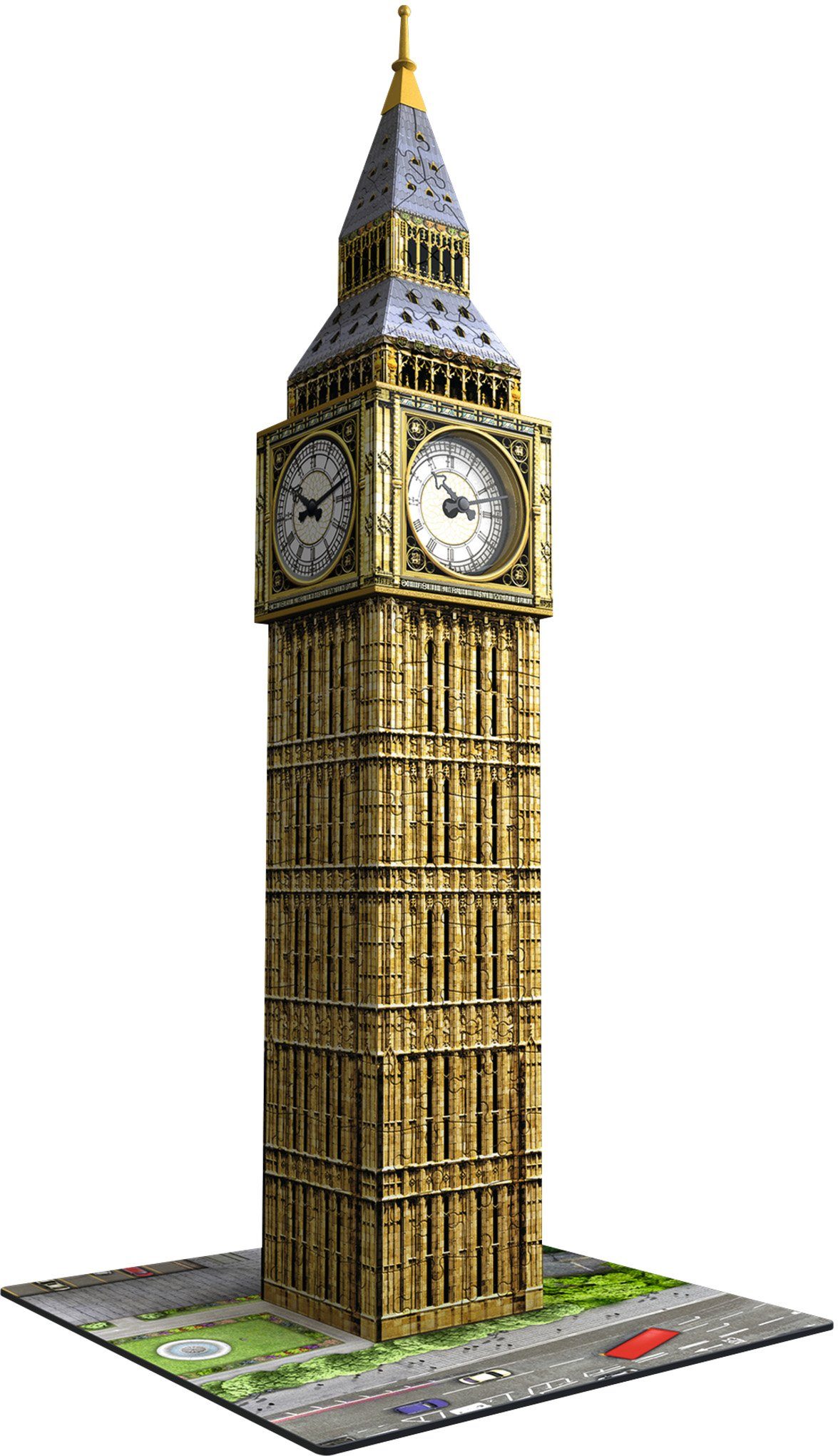 3D-Puzzle - in Puzzleteile, 216 Wald weltweit - Europe, mit Made schützt FSC® Big Ben Ravensburger Uhr,