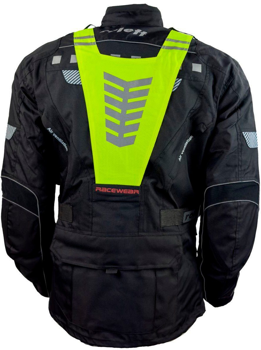 roleff Motorradjacke RO 773 S Mit Sicherheitsstreifen