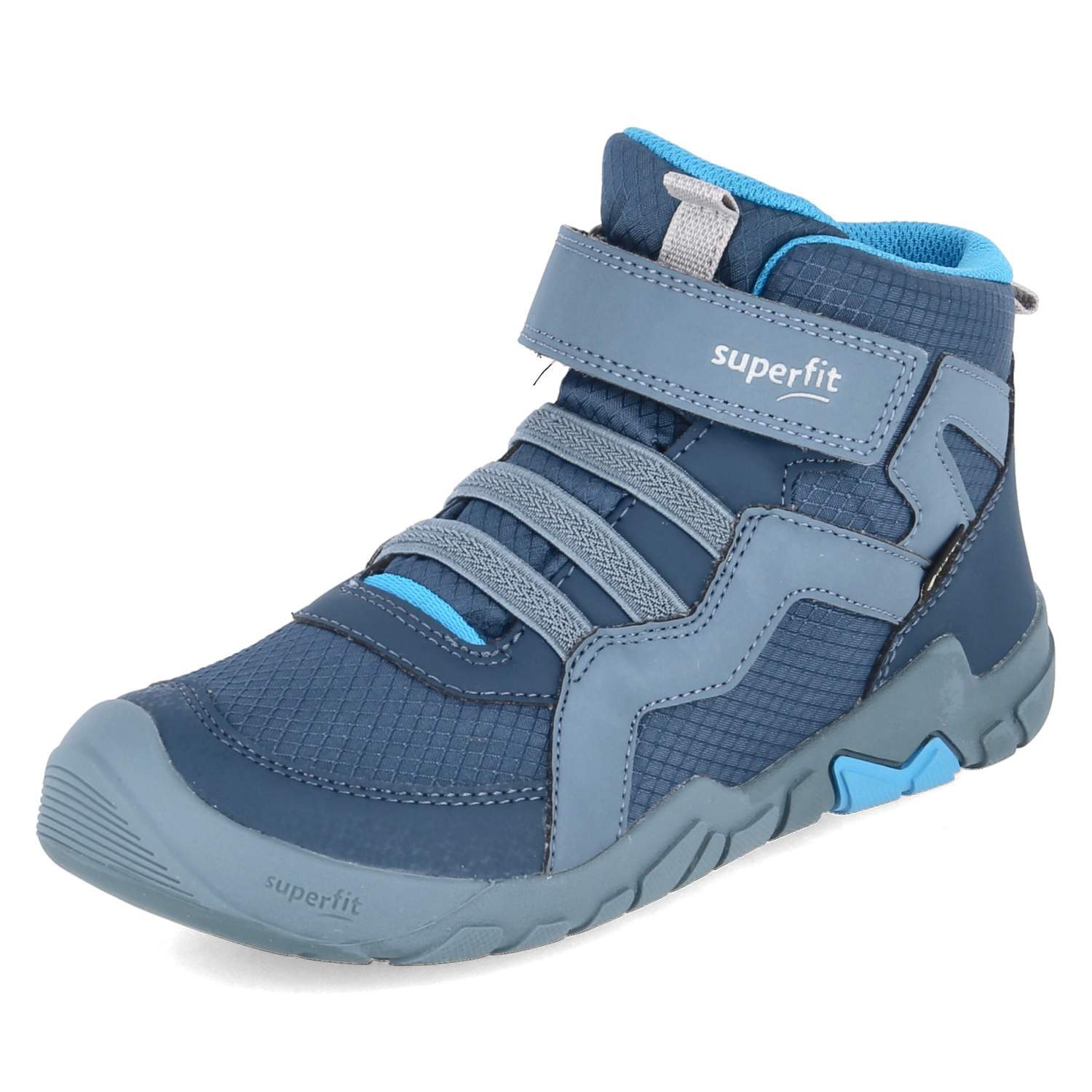 Superfit Superfit 1-006034-8020 Unisex Textil & Synthetik blue Schlupfstiefel