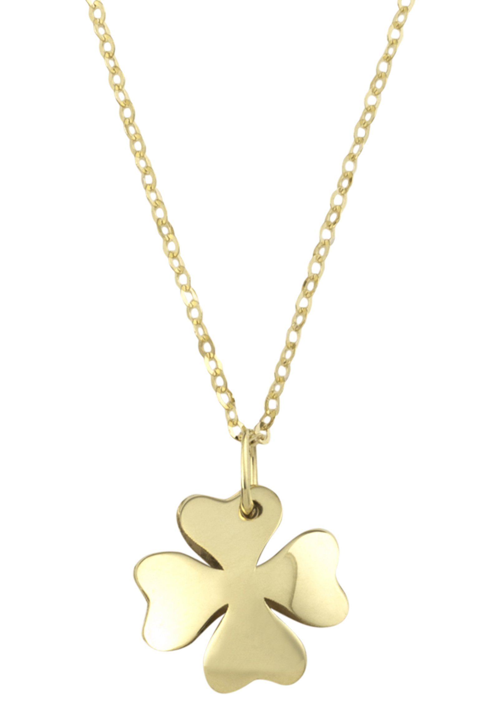 Amor Kette mit Anhänger Kleeblatt