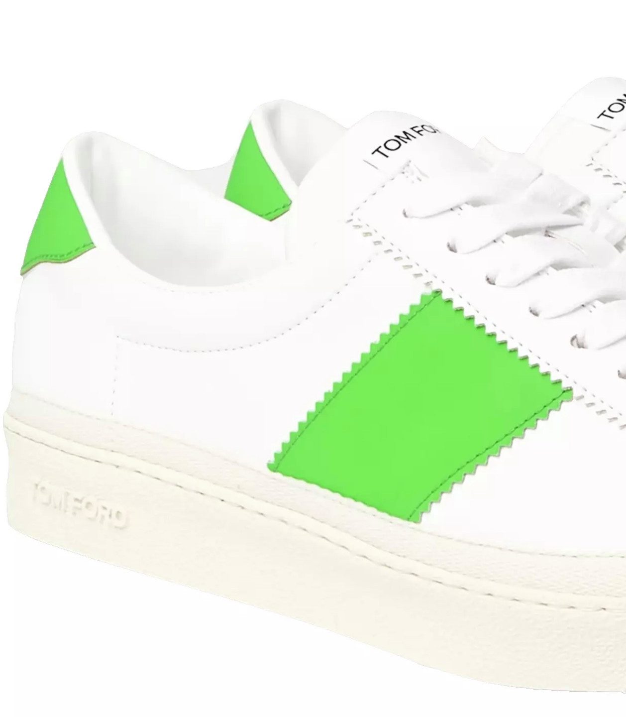 Tom Ford Bannister Panelled Faux Leder Schuhe Eco-Friendly und Luxuriös Sneaker Recyceltem Gummi, Bio-Baumwolle Schnürsenkel, Phthalatfreie Endstücke