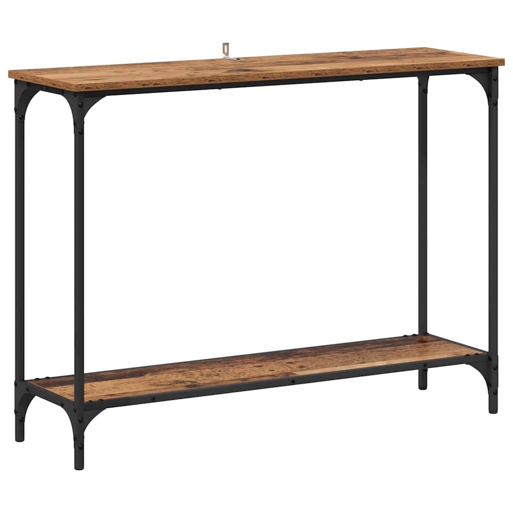 vidaXL Beistelltisch Konsolentisch Altholz 101 x 30,5 x 75 cm Holzwerkstoff (1-St)