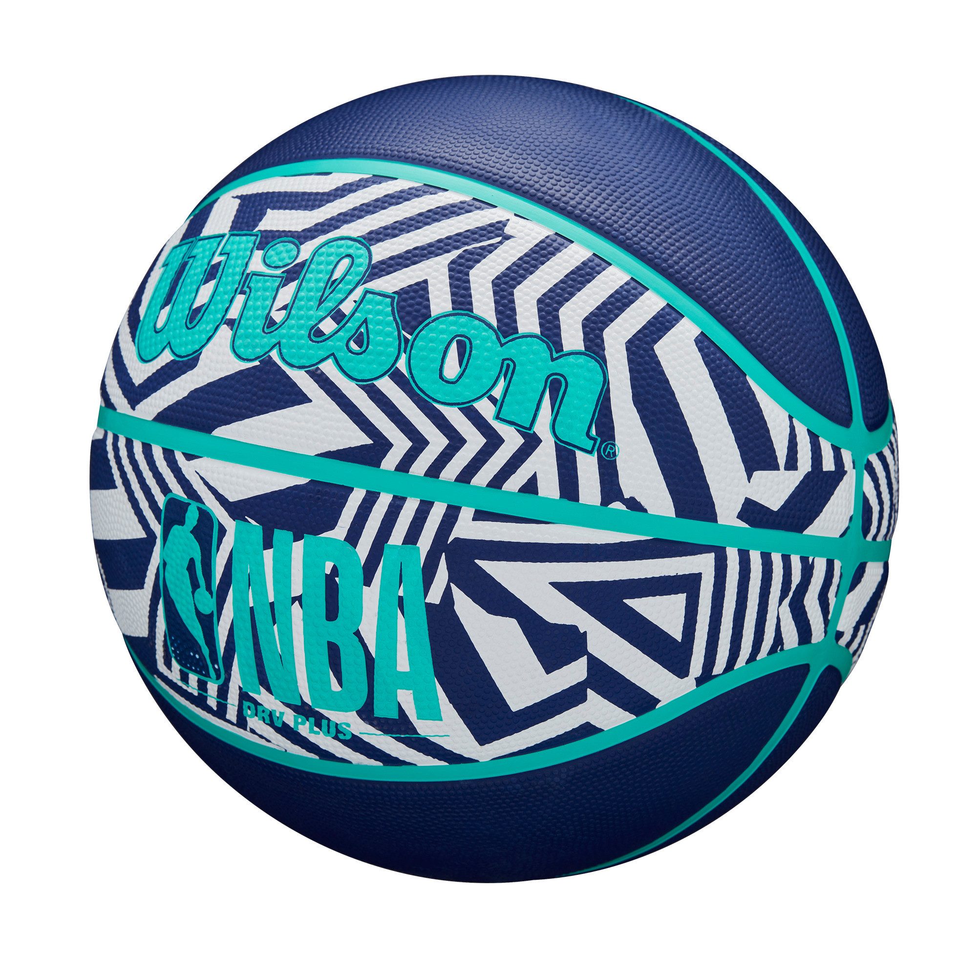 Wilson Basketball NBA DRV PLUS DAZZLE CAMO MINT, für Erwachsene, aus Gummi