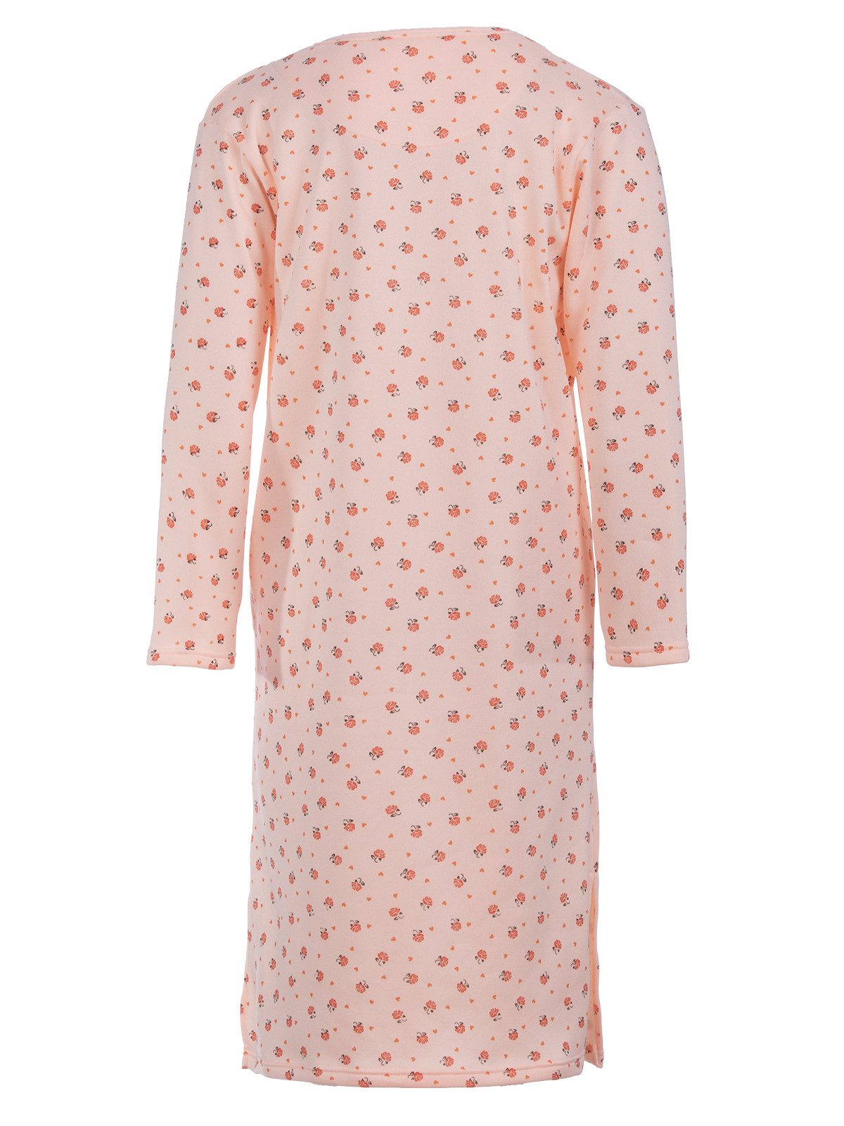 Lucky Nachthemd Thermo Nachthemd - Herzchen mit Rosen