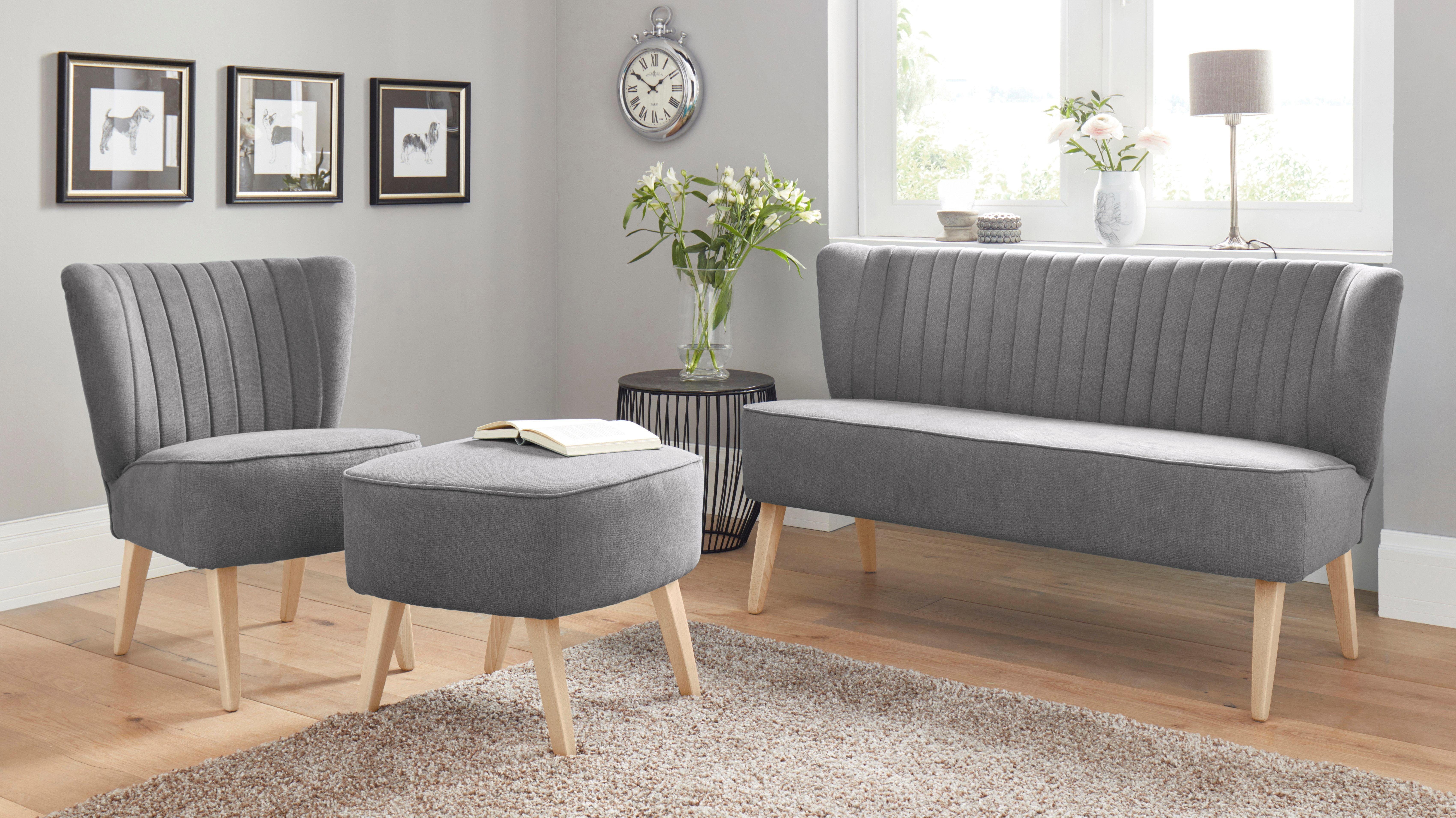 Home affaire 2-Sitzer Campi, bequemes Küchensofa, frei im Raum stellbar